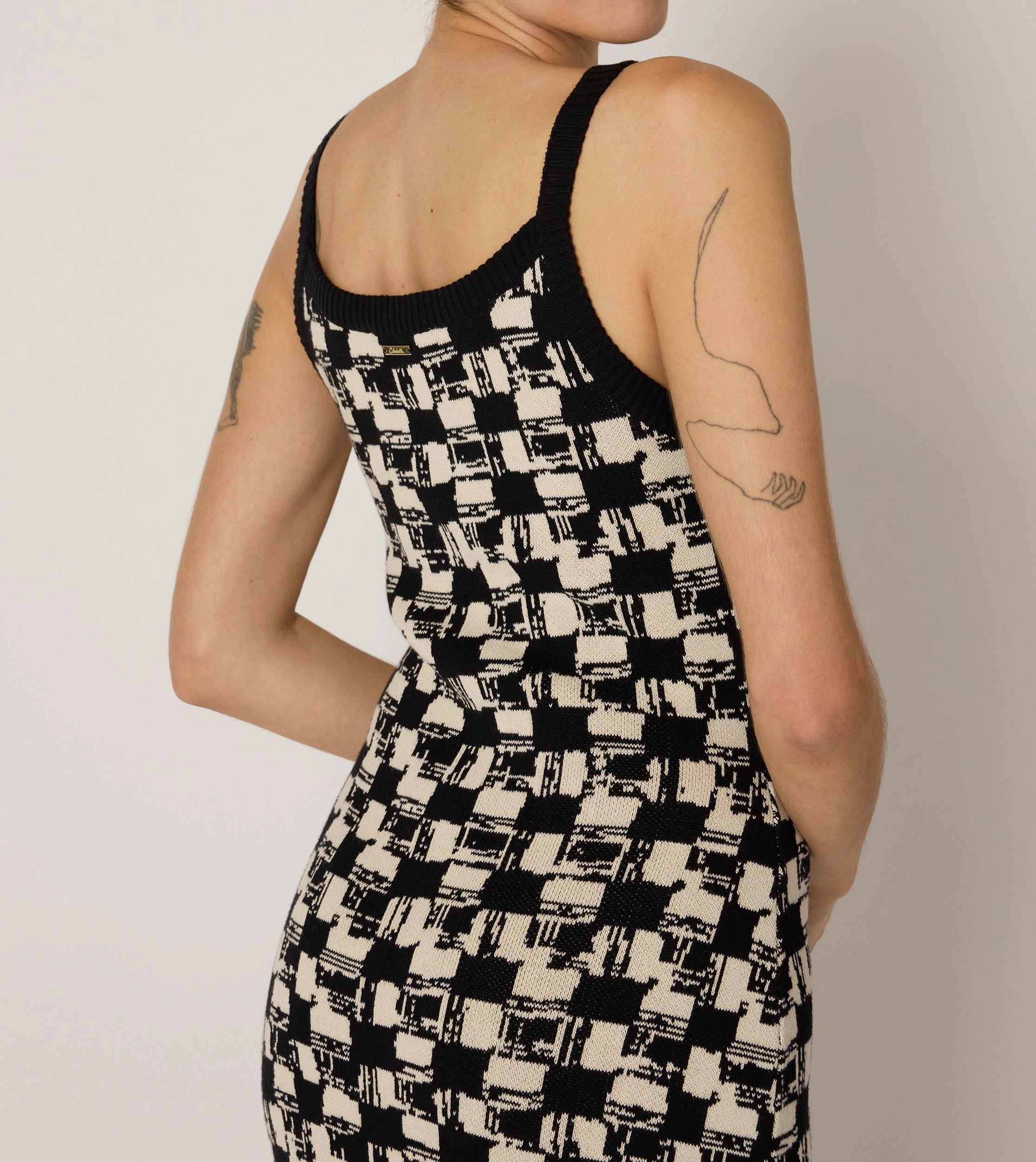 Payton Midi Dress | Biarritz Black Soft Feel