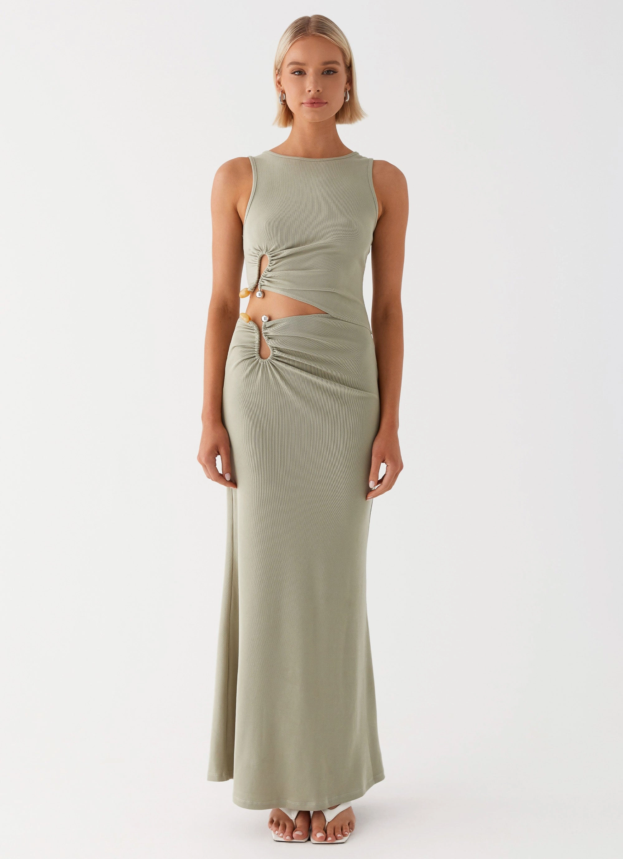 Smooth Look Lennox Maxi Dress - Sage
