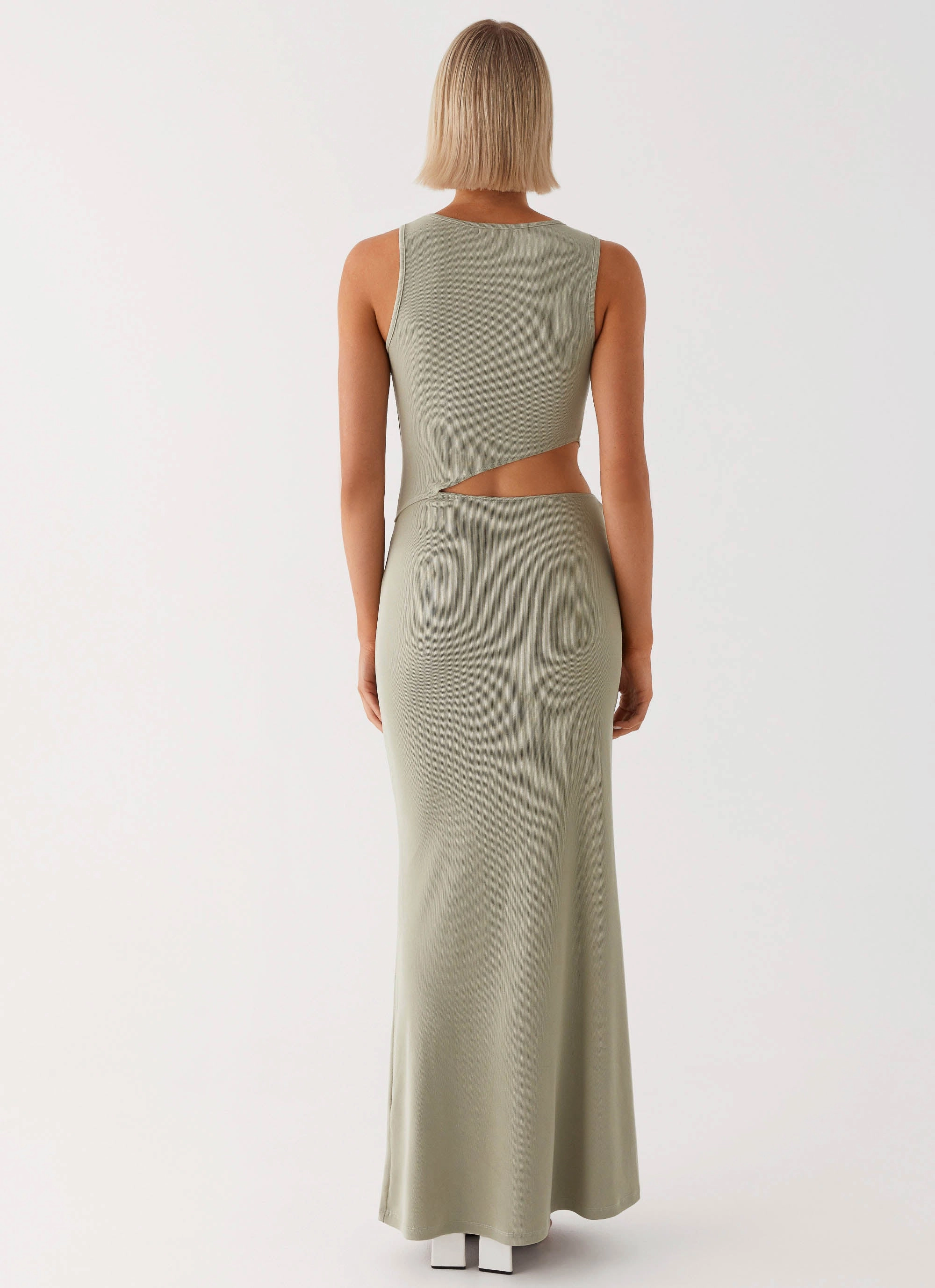 Lennox Maxi Dress - Sage Korean Trend