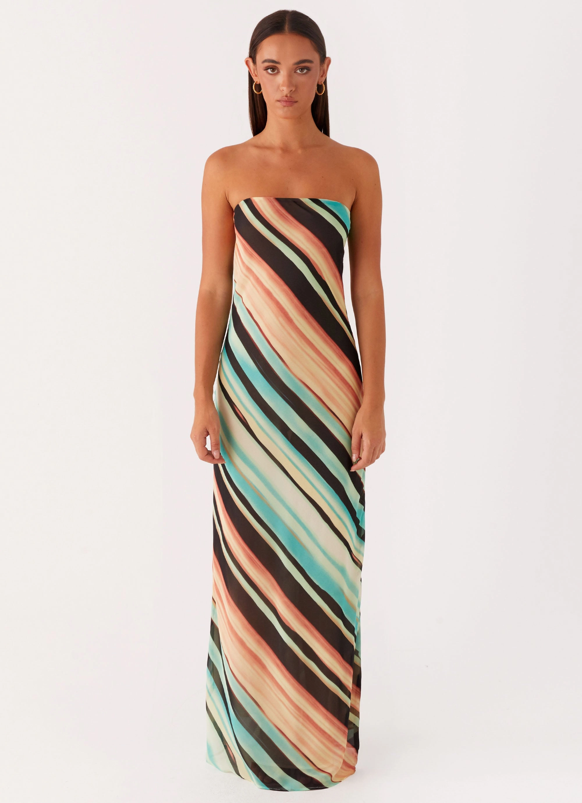 Everyday Comfort Como Maxi Dress - Stripe