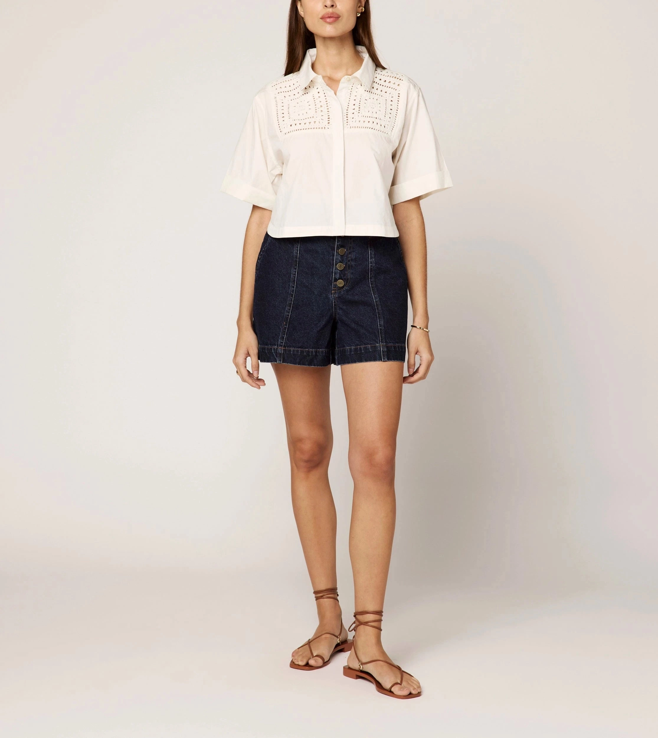 Eco friendly materials Montana Blouse | Ivory