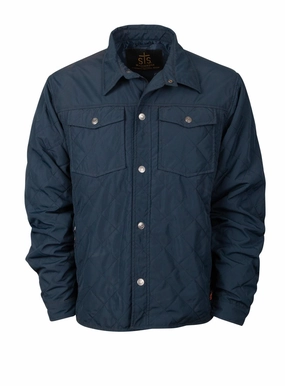 STS Ranchwear Womens Cassidy Steel Blue 100% Polyester Softshell Jacket MoistureWickingLining