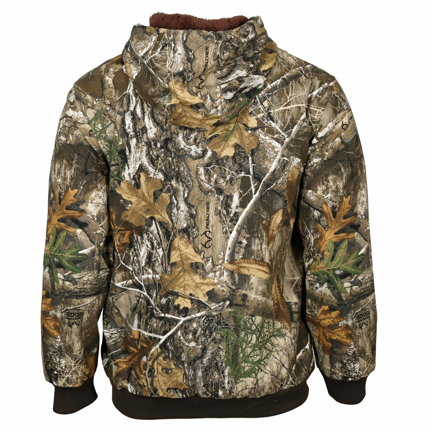 Rocky Mens Realtree Edge Cotton ProHunter Chore Coat Quilted Insulation AntiStatic Inner Layer