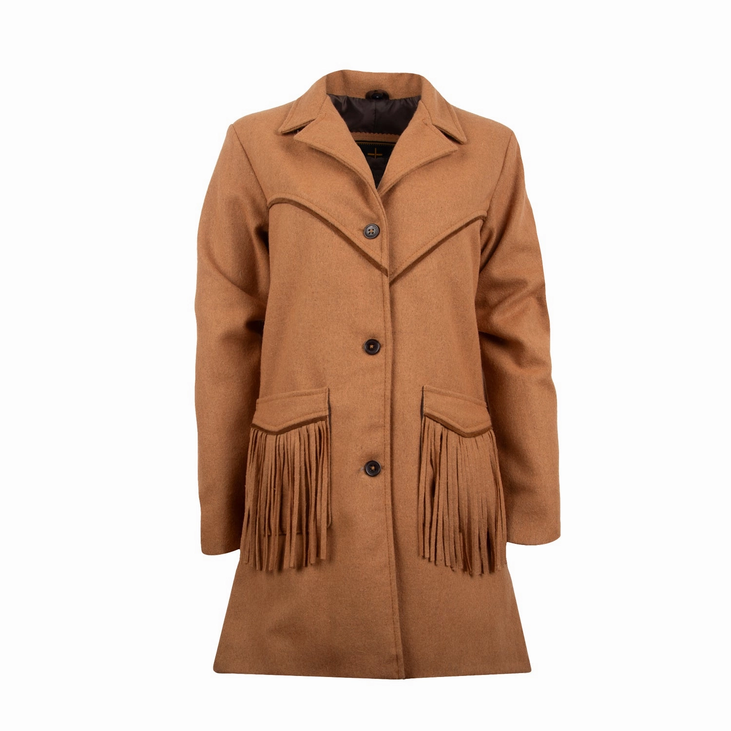 STS Ranchwear Womens Hattie Chestnut 100% Wool Wool Jacket Stylish Layer