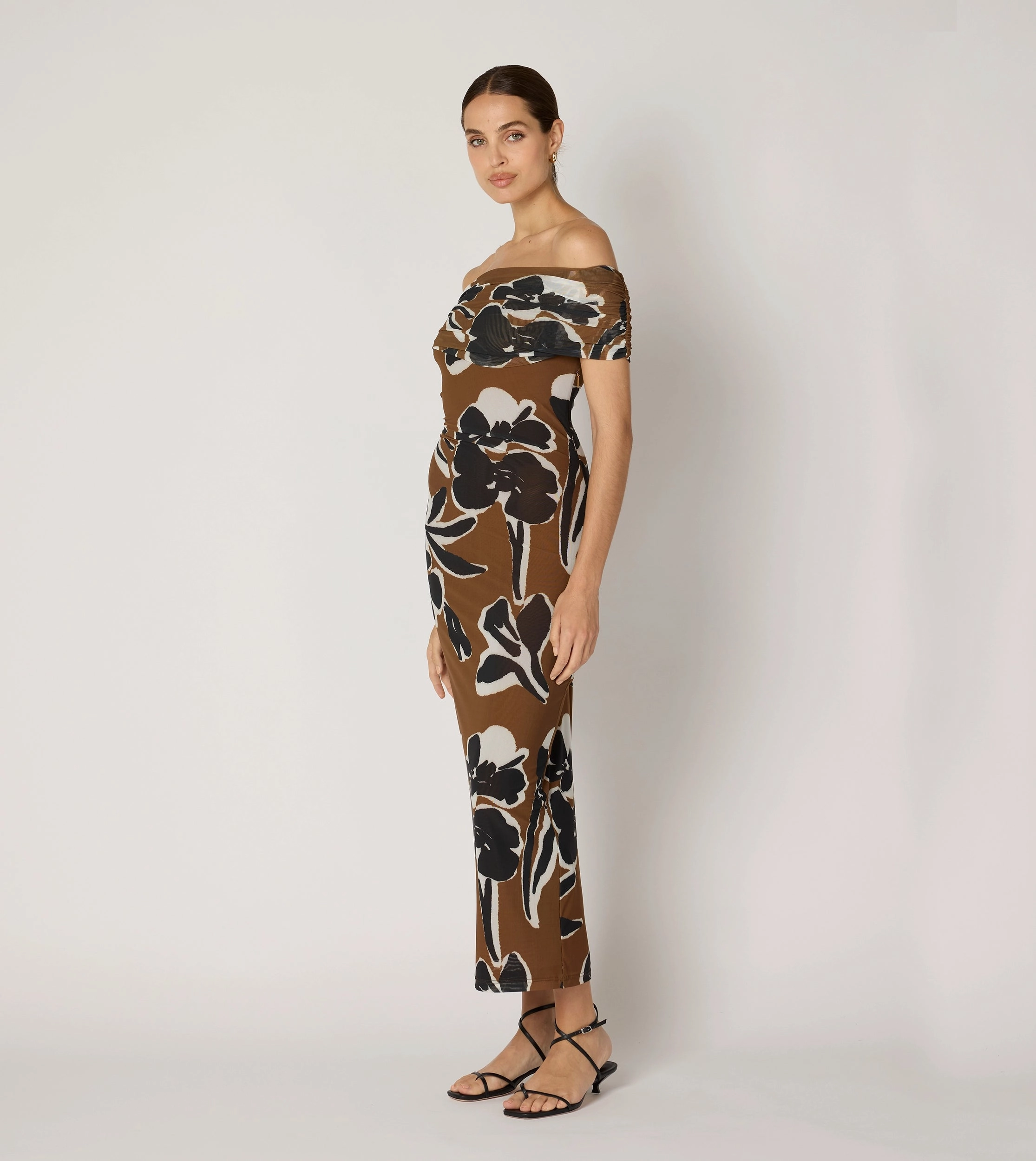 Cordelia Ankle Dress | Smoked Clover Classic Touch