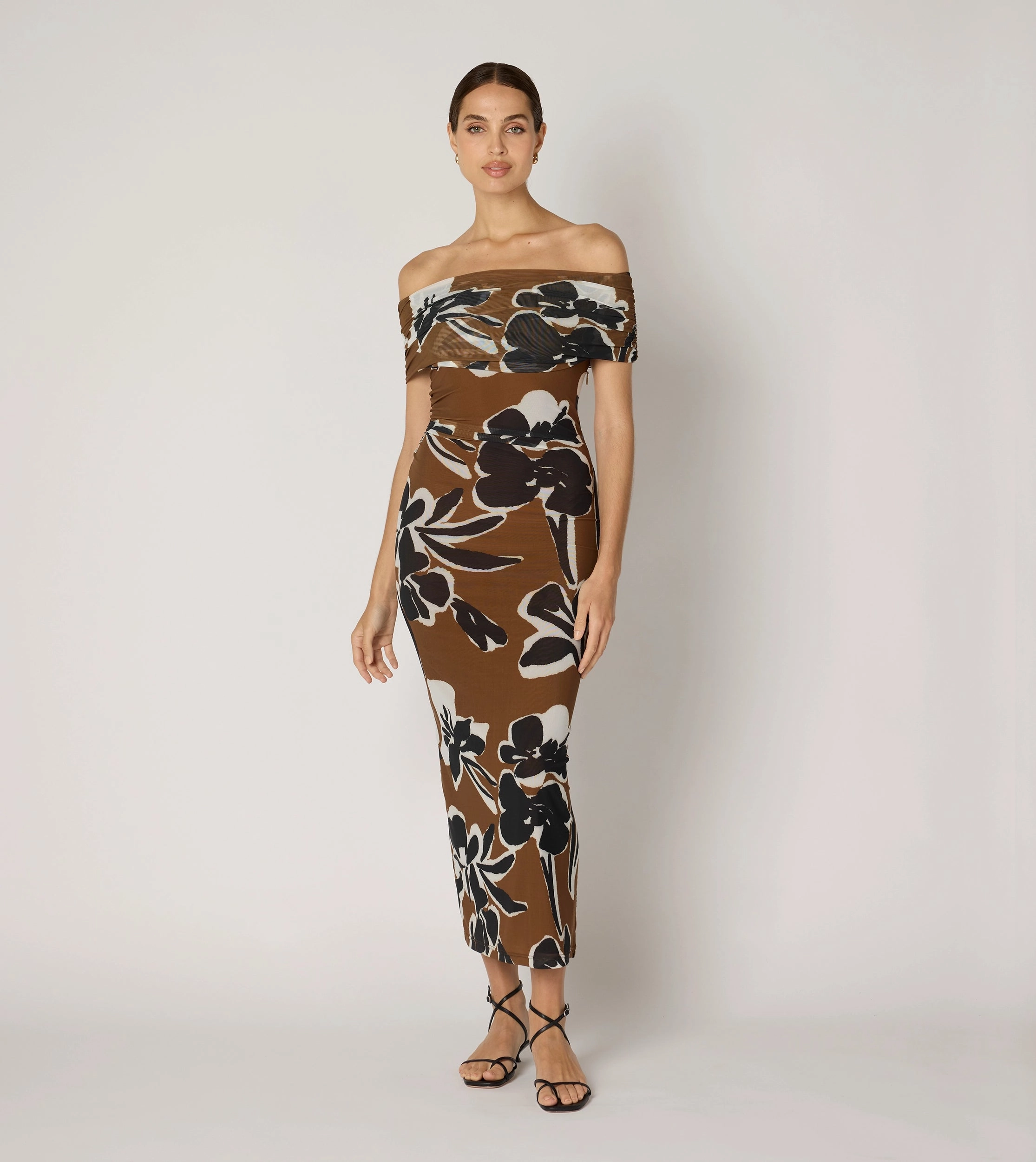 Cordelia Ankle Dress | Smoked Clover Chilly Day Layers Sophisticated Fit