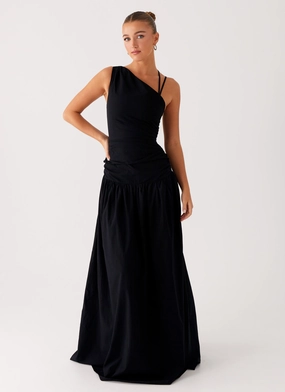 Cortez Maxi Dress - Black Season Ready
