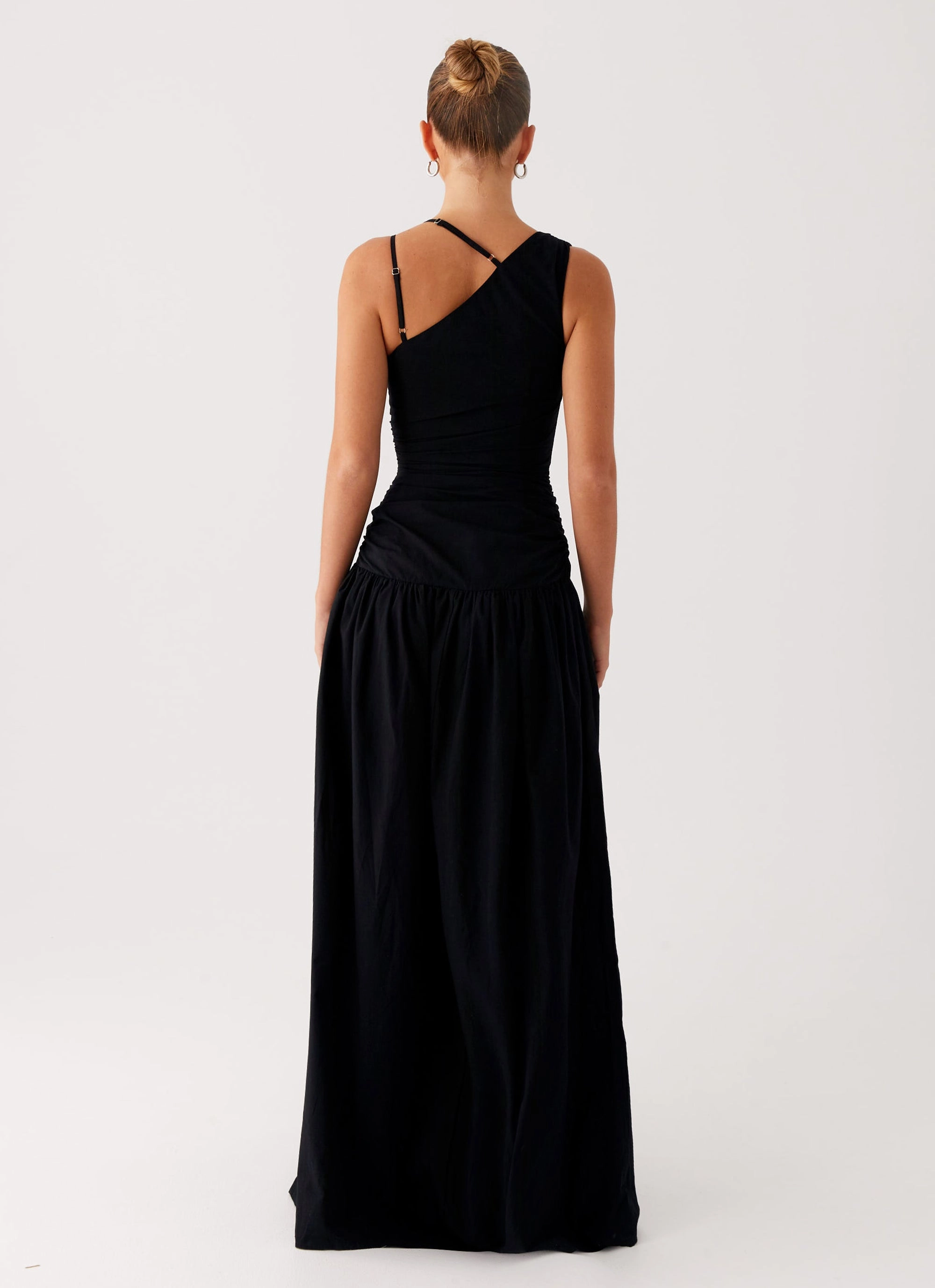 Cozy Comfort Perfect Design Cortez Maxi Dress - Black