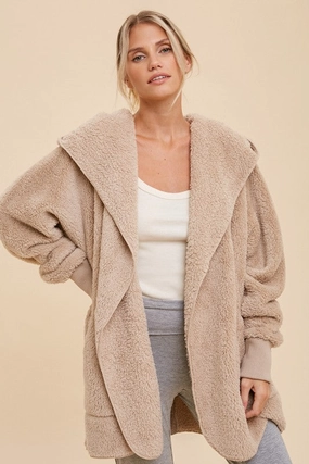 Cozy As Can Be Cardigan BreathableBack Breathable Mesh Back