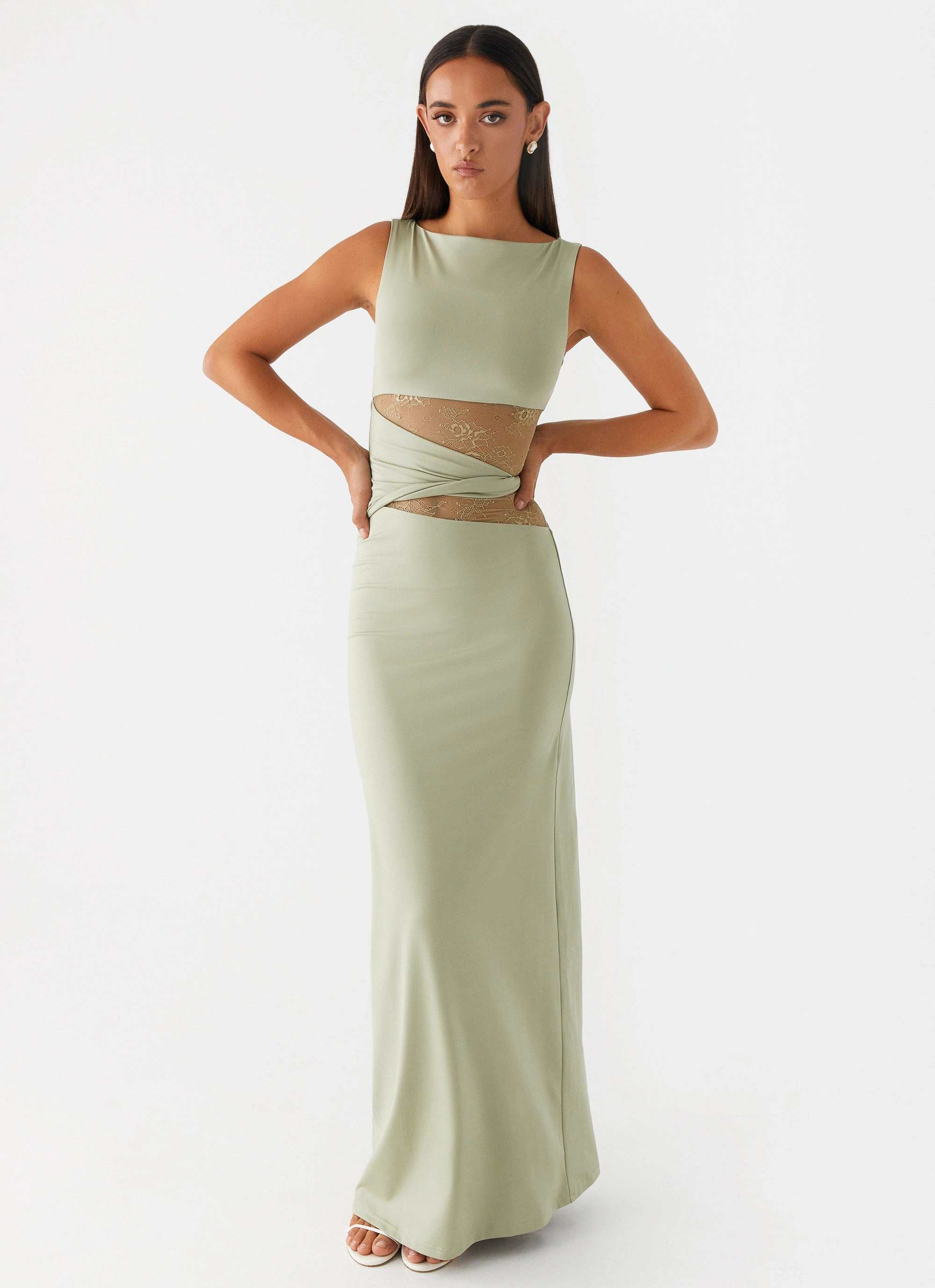 Daily Commute Karma Maxi Dress - Sage