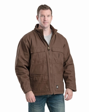 Cold Day Look Berne Mens Bark 100% Cotton Chore Coat