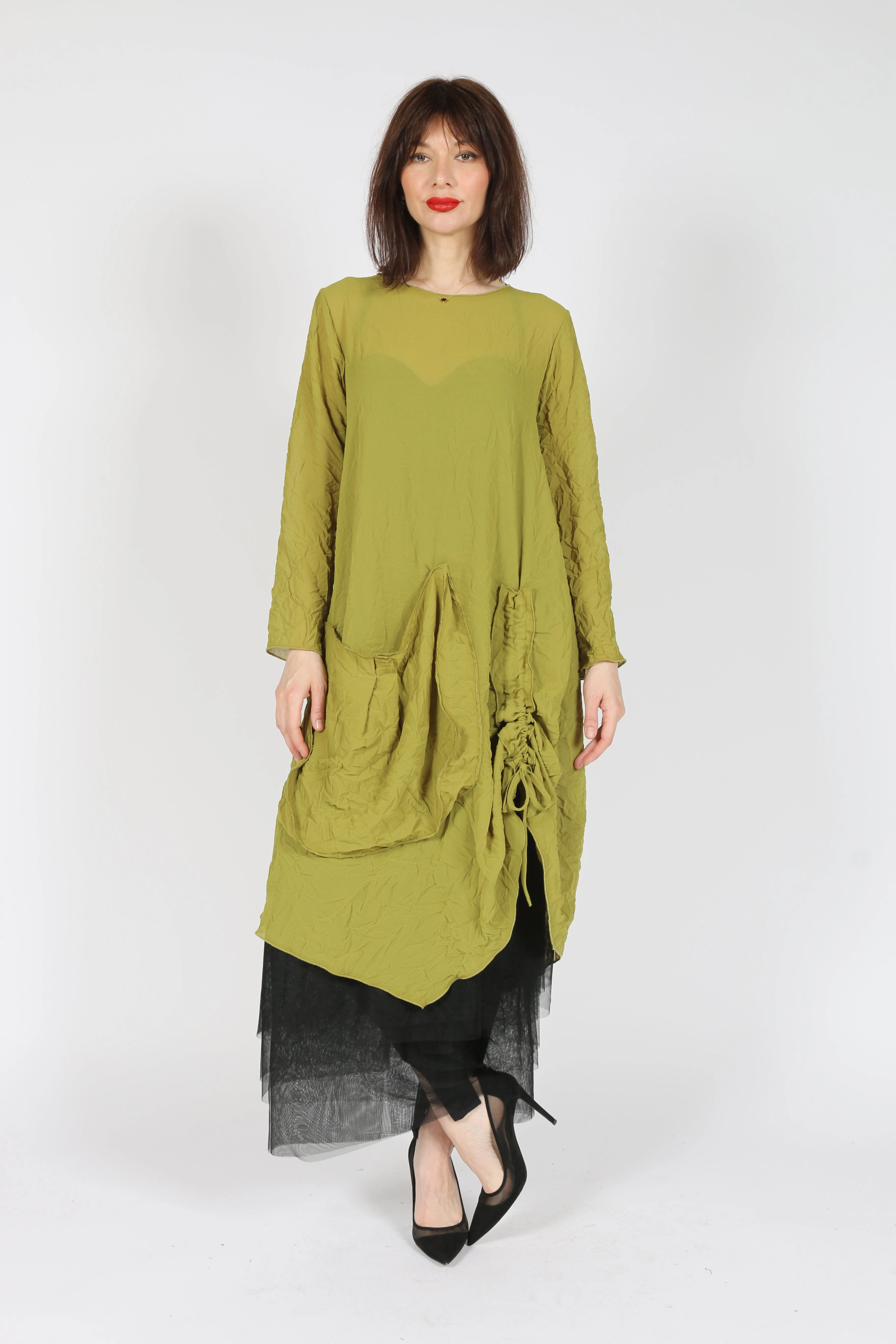 DoubleLayeredMaterial Csd719 Dress