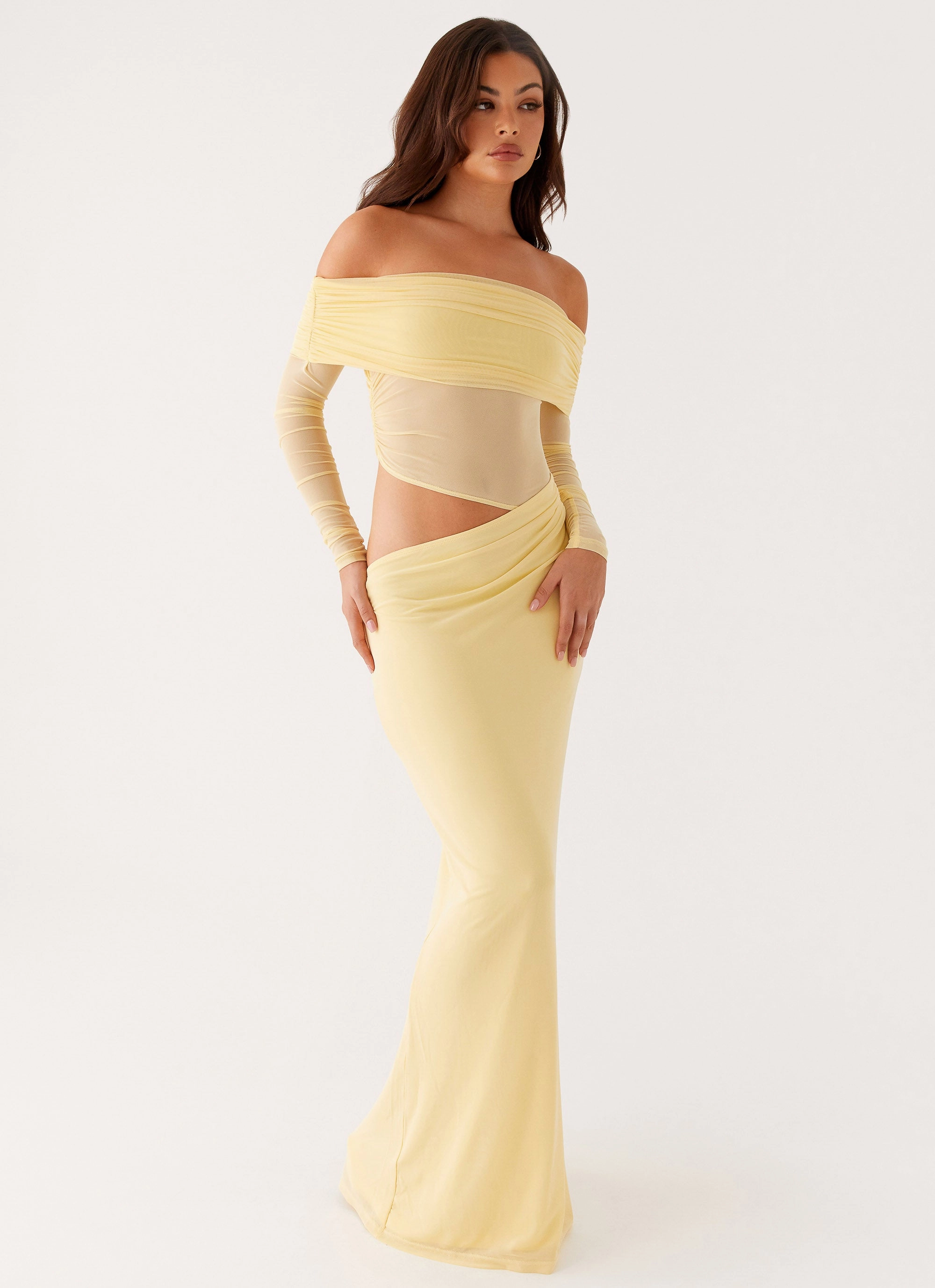 Breath Ease Emery Maxi Dress - Yellow