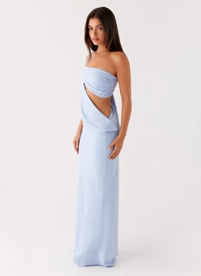 Relaxed Vibe Evening Motion Dani Maxi Dress - Blue