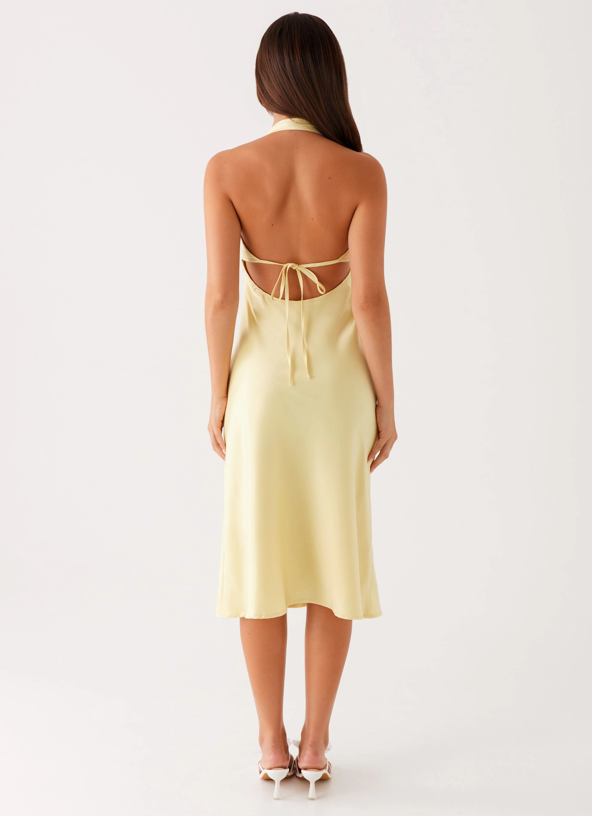 Davies Midi Dress - Yellow Modern Fit