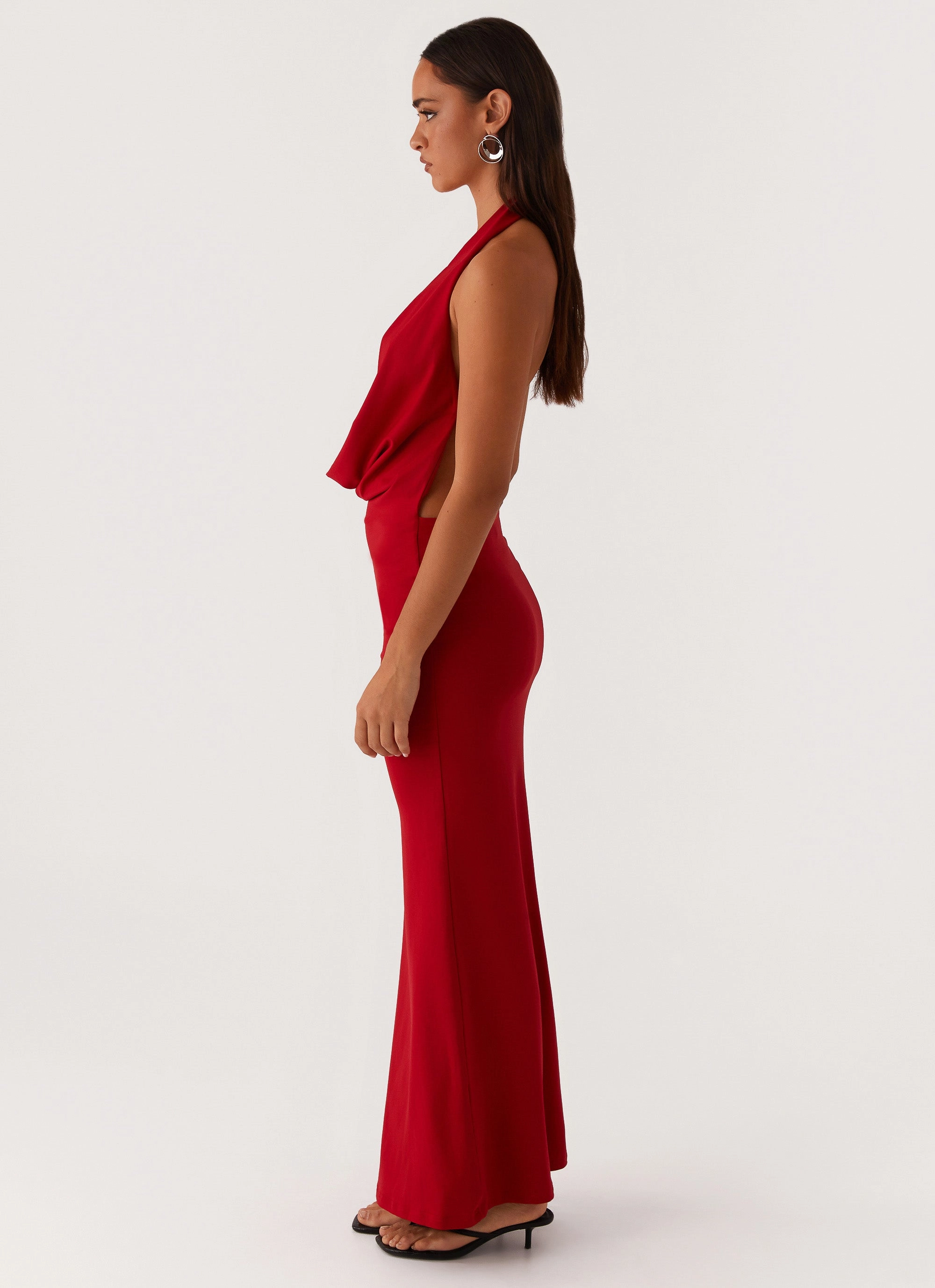 Dedicated Maxi Dress - Red Chic Balance