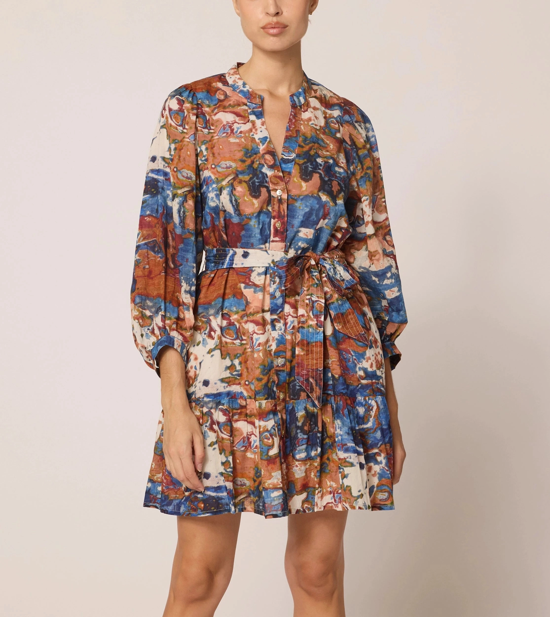 Airy Weave Layer Base Delilah Mini Dress | Murano