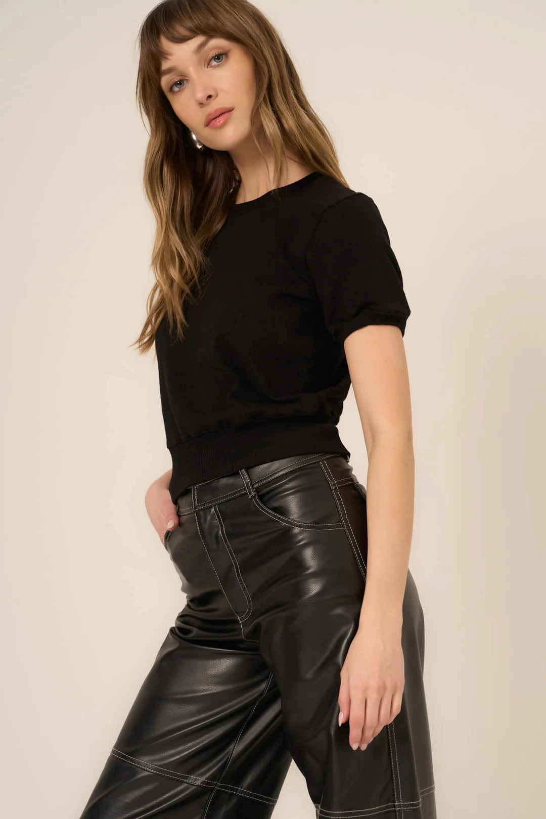 Stay Awhile Short Sleeve Sweatshirt EthicallySourced