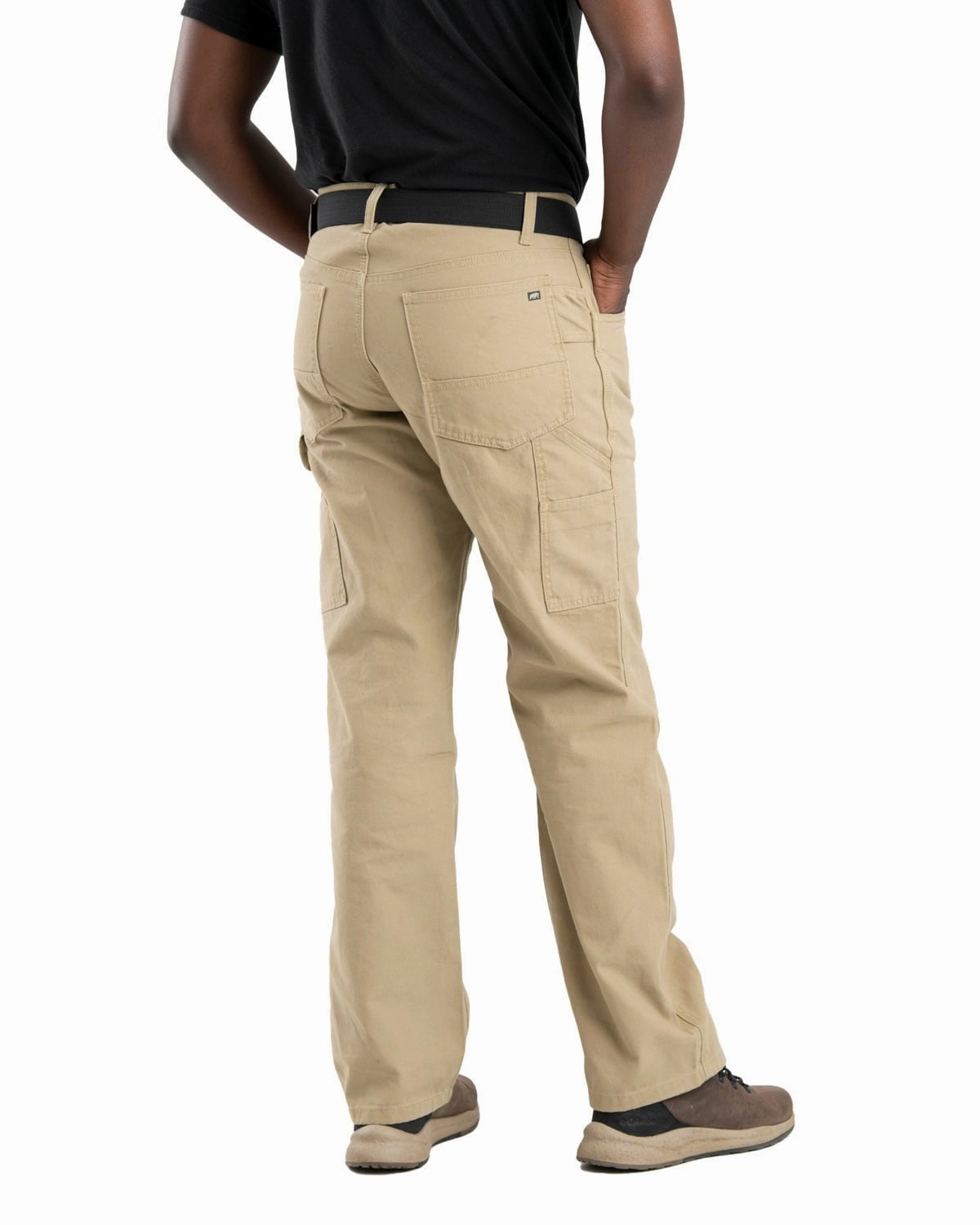 Seamless Waistband Comfort and style Berne Apparel Mens Heartland Duck Carpenter Timber Khaki 100% Cotton Work Pants