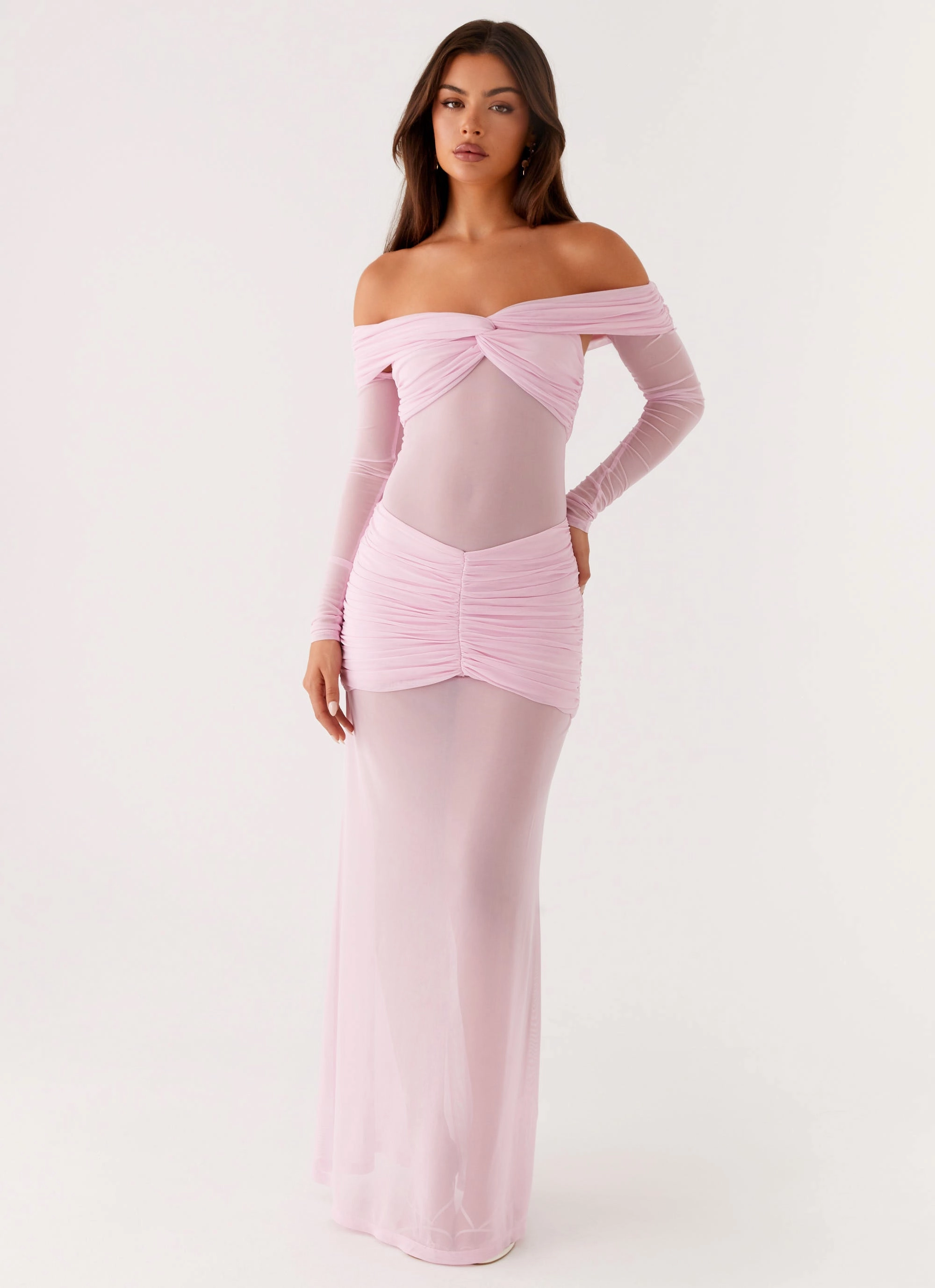 Alter Ego Maxi Dress - Pink Quick Fit