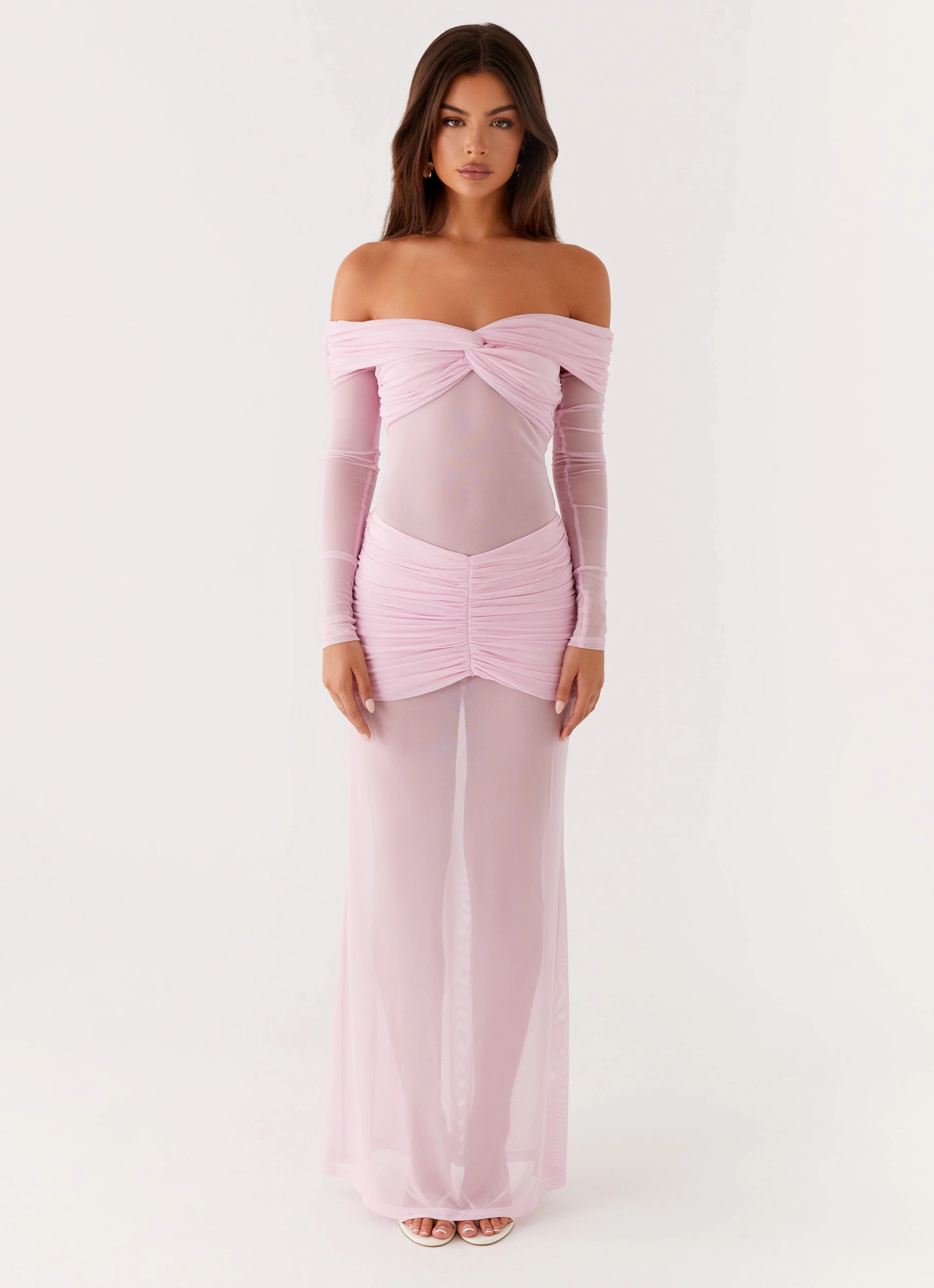 Alter Ego Maxi Dress - Pink Art Inspired