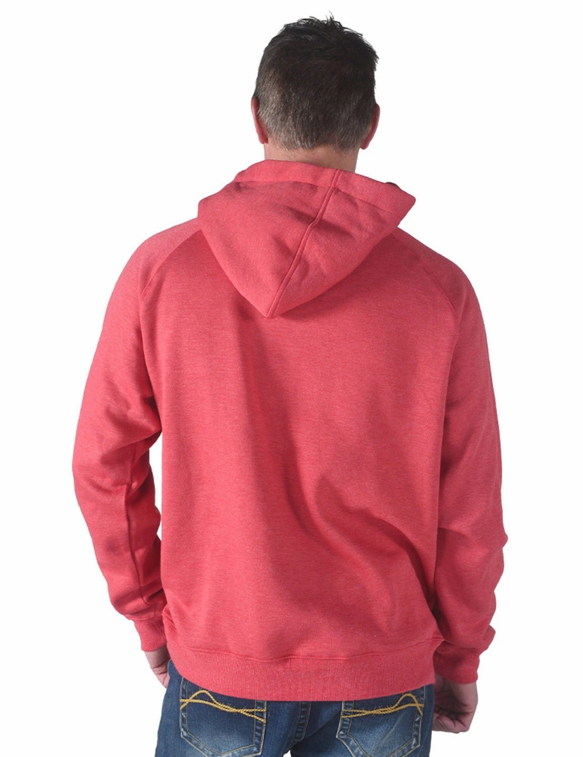 Stretchable Material B Tuff Unisex Born Free Eagle Red Poly/Rayon Hoodie
