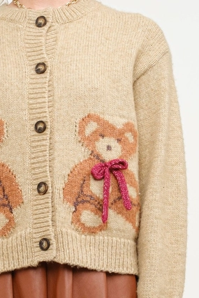 Teddy Bear Cardigan NonChafingTrim