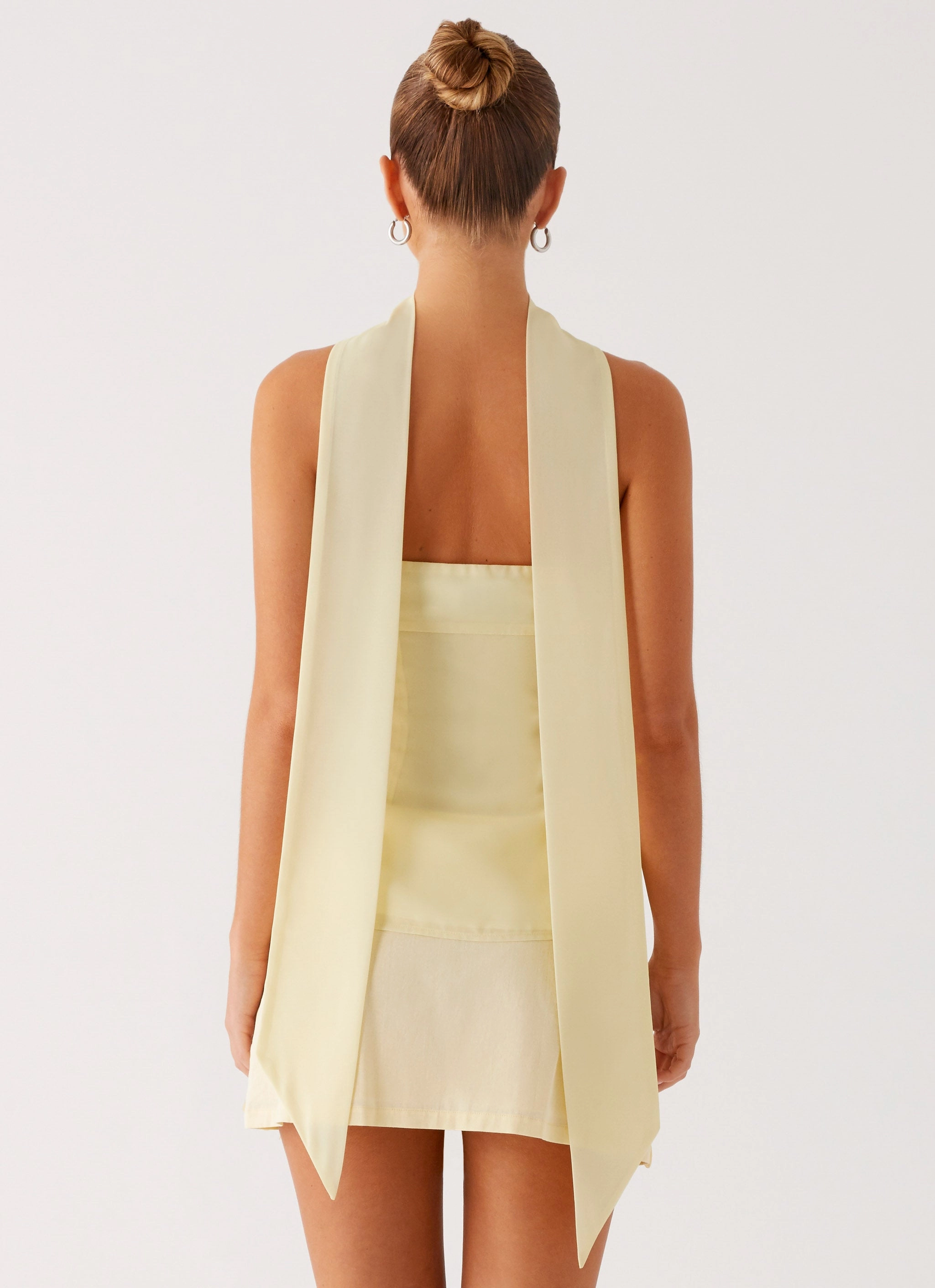 MoistureWicking MoistureWicking Technology Blaise Scarf Top - Yellow Floral