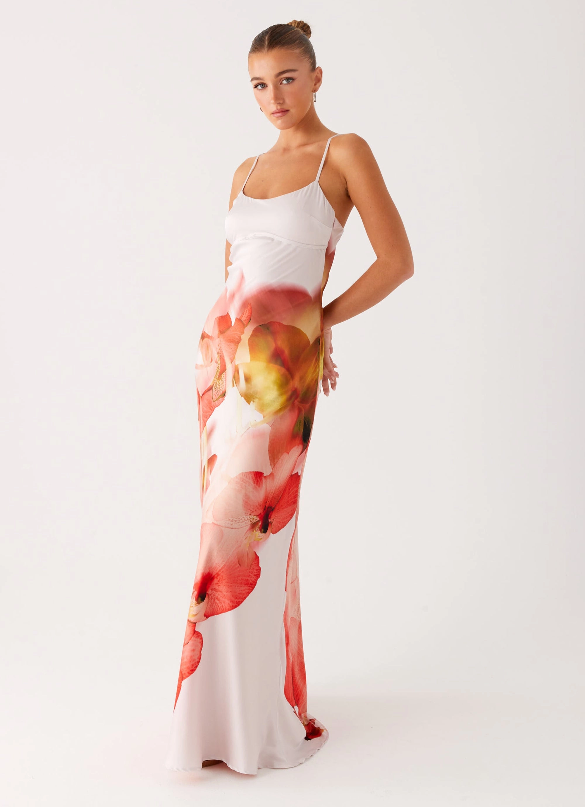 Pacha Maxi Dress - Peach Rose Edgy vibes All Purpose