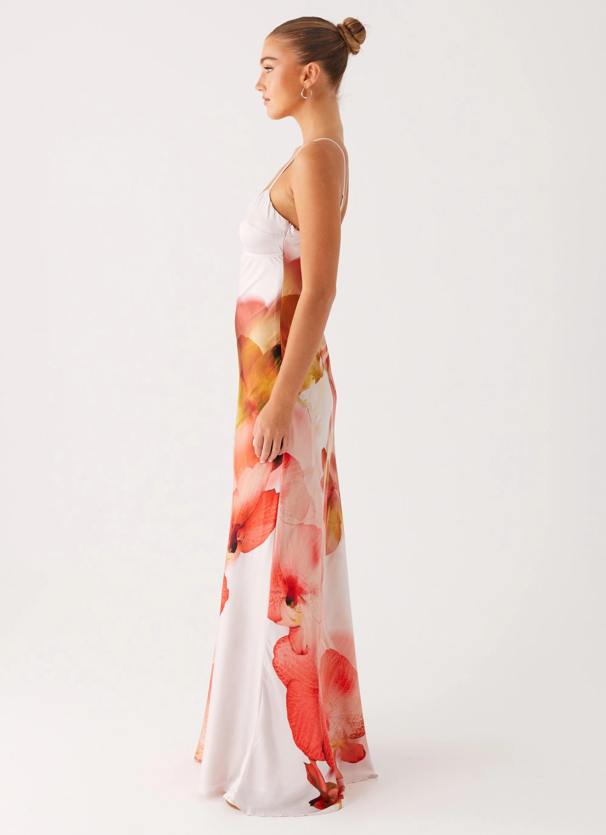 Pacha Maxi Dress - Peach Rose Fall Outfit