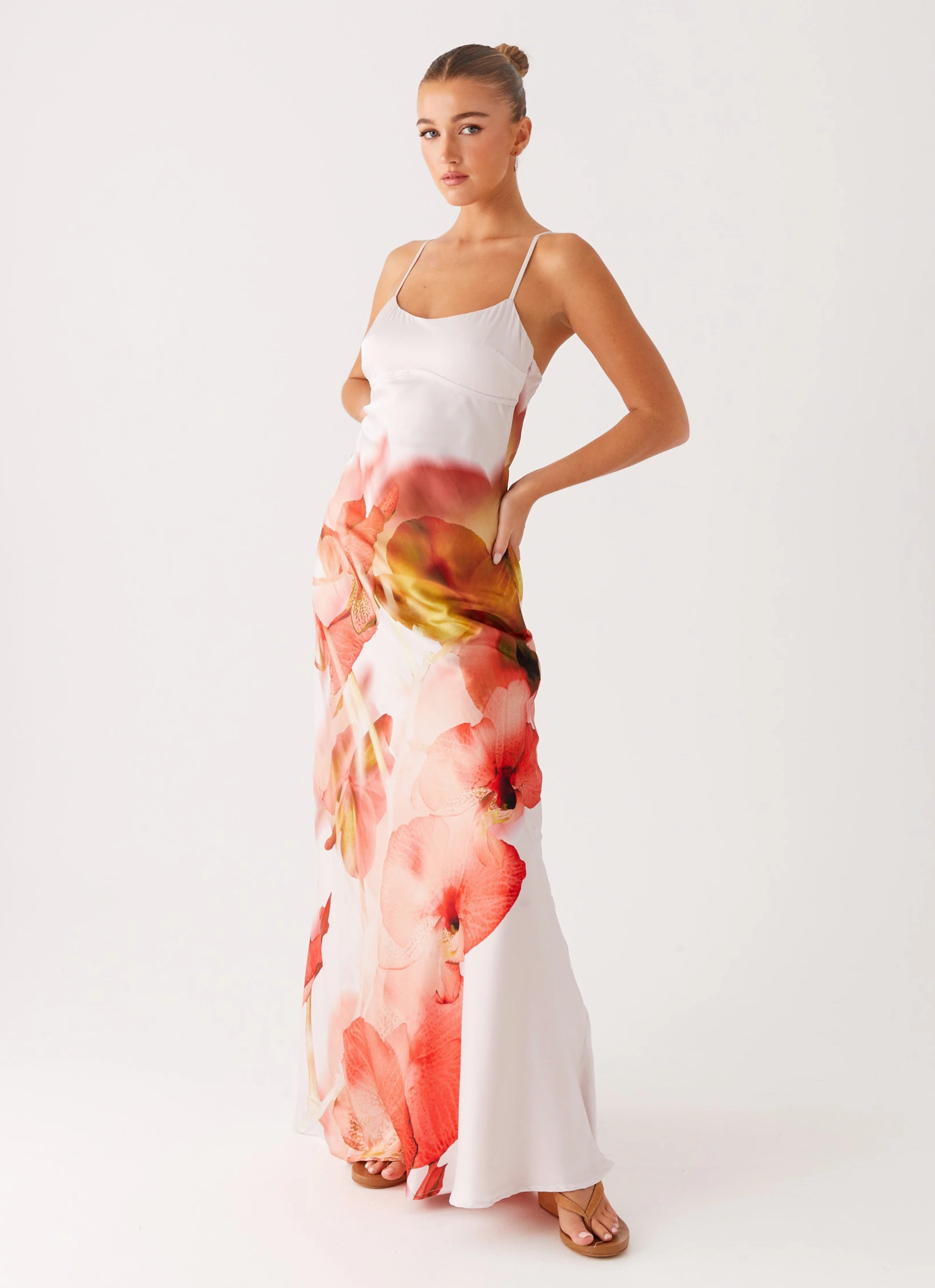 Fashion Protection Outdoor Ready Pacha Maxi Dress - Peach Rose