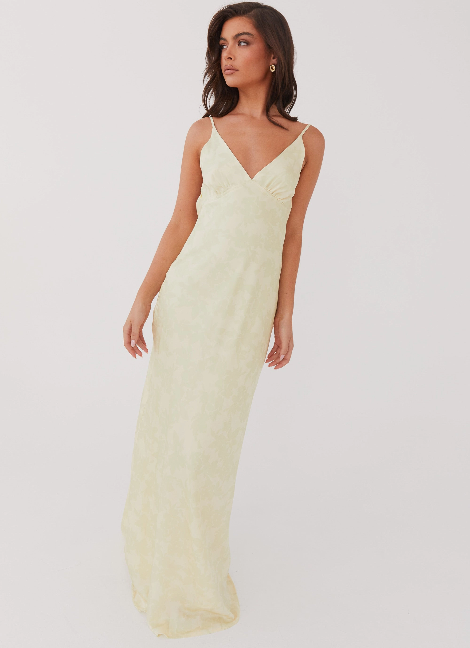 Sorrento Sun Maxi Dress - Yellow Floral Soft and Stylish