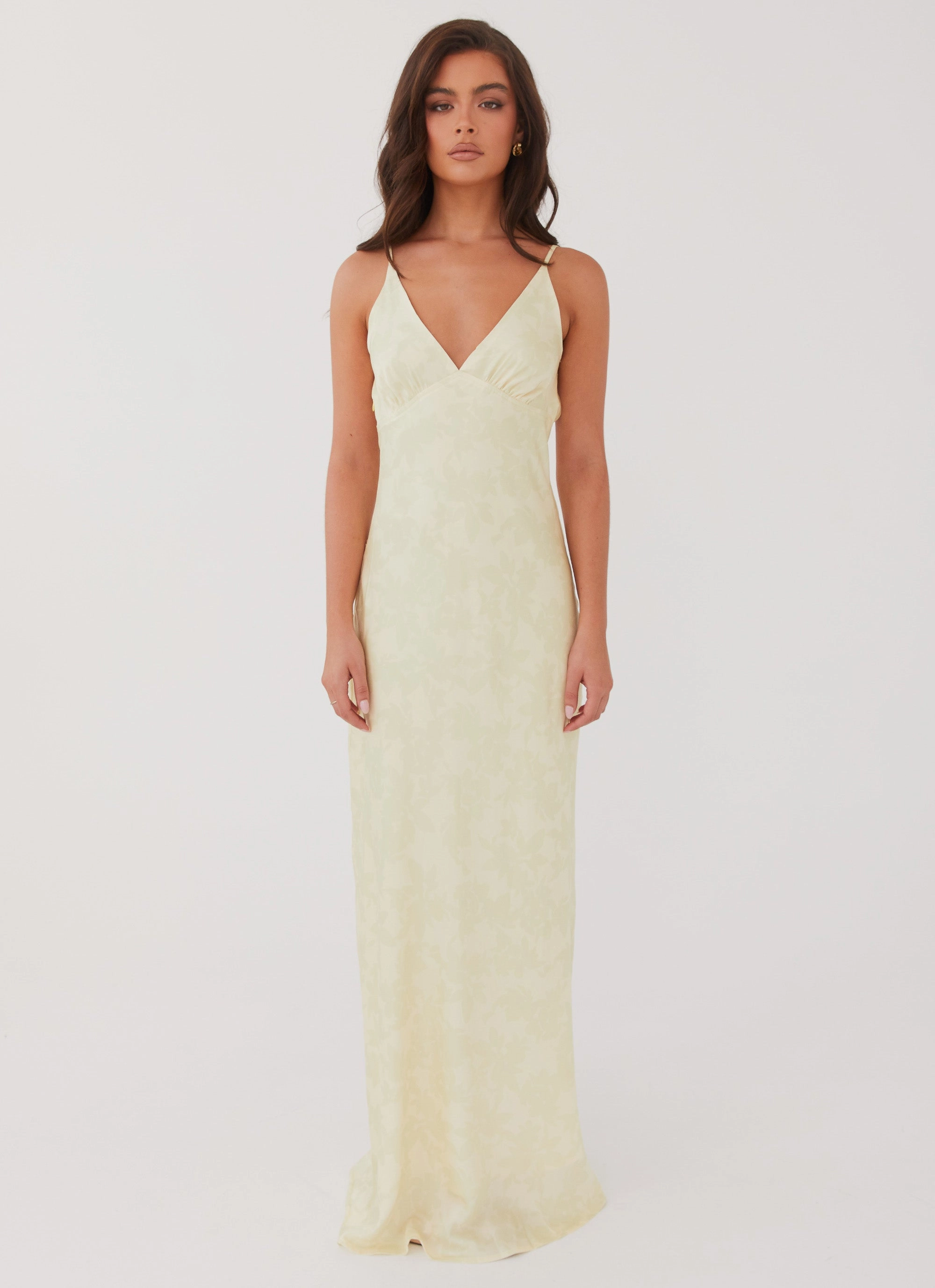 Sorrento Sun Maxi Dress - Yellow Floral City Flow