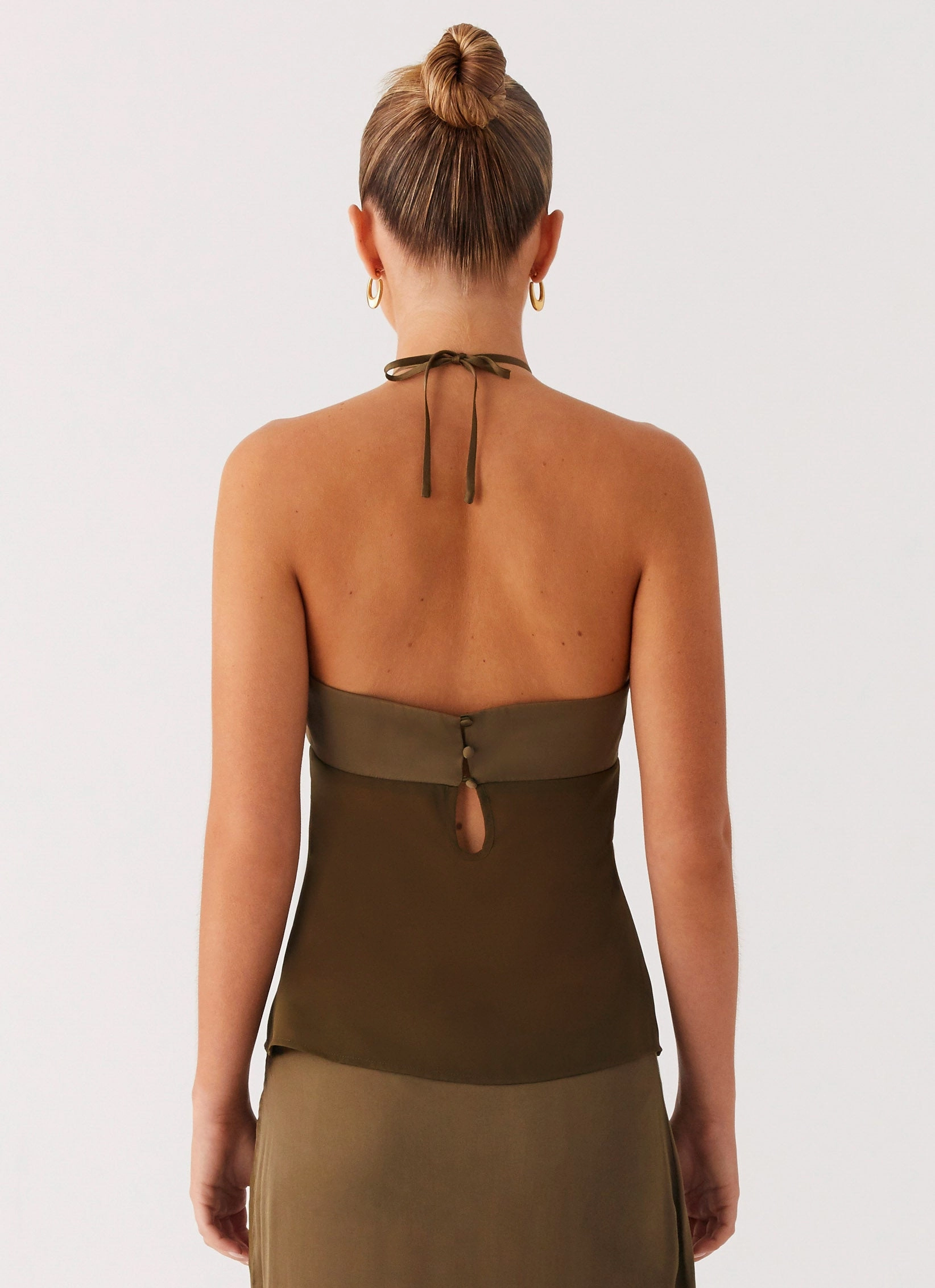 Chill Mood Ellyse Top - Khaki