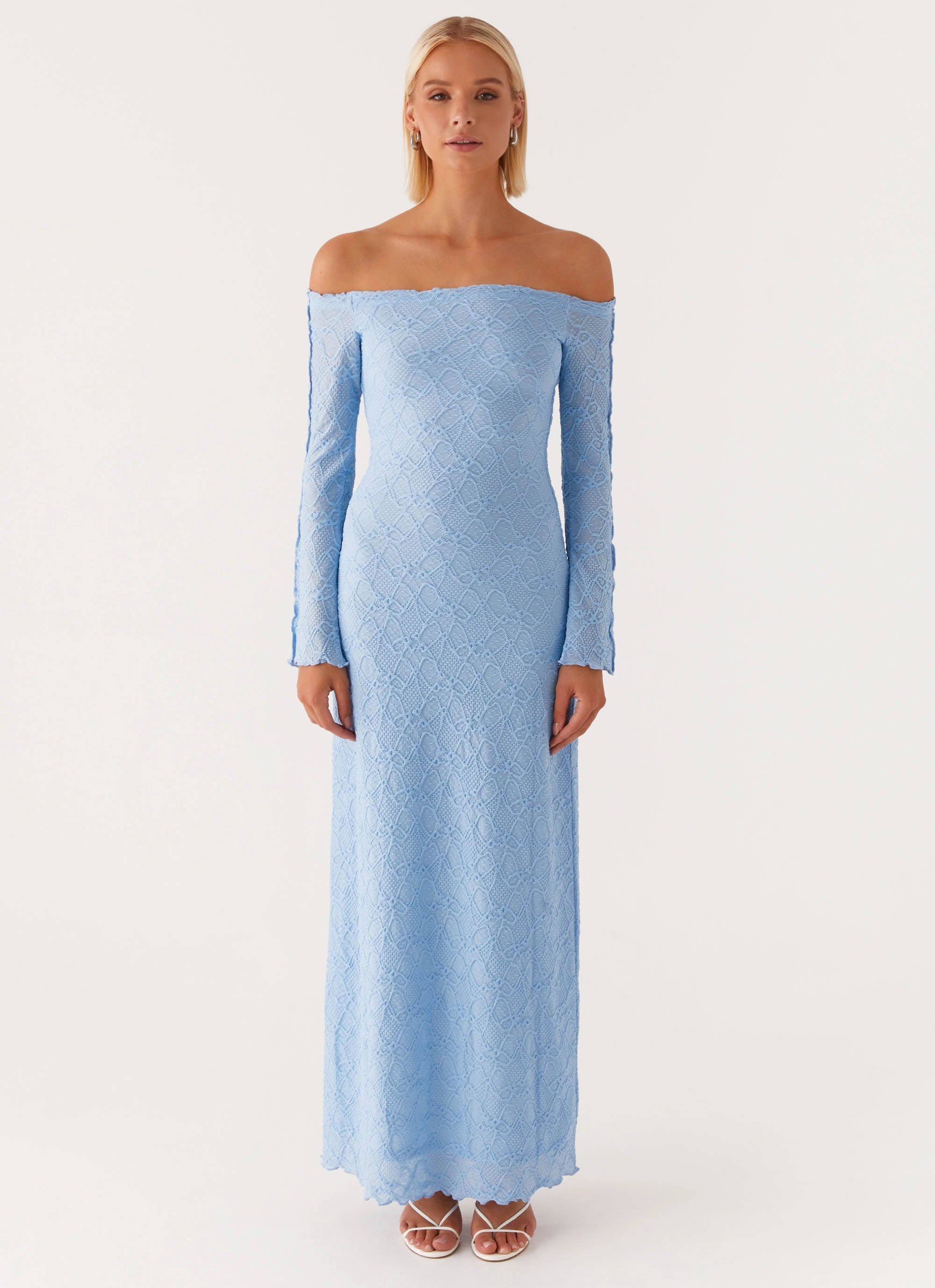 Mood Edge Elouera Maxi Dress - Baby Blue
