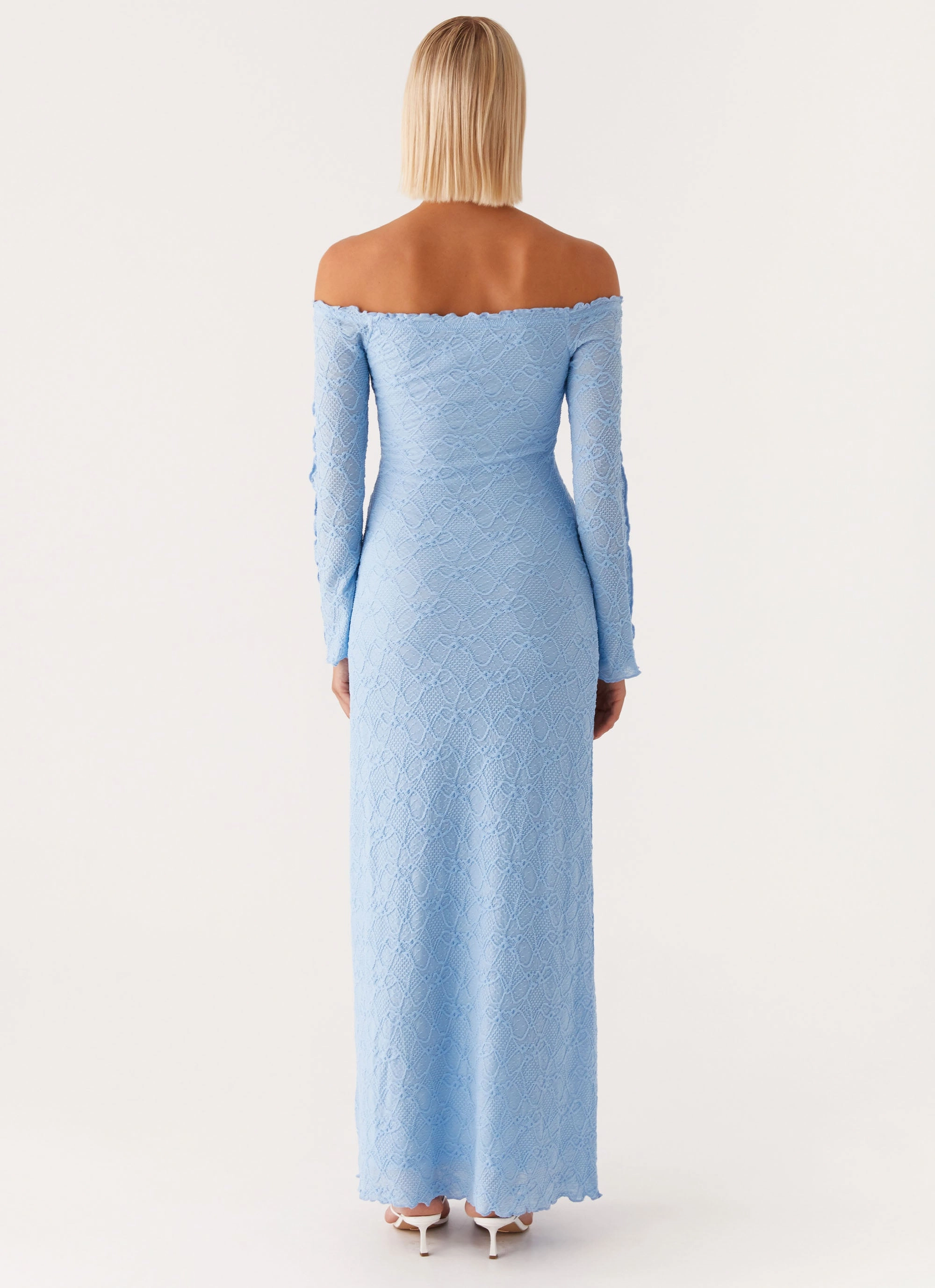 Elouera Maxi Dress - Baby Blue Shared Glow Versatile dress for layering