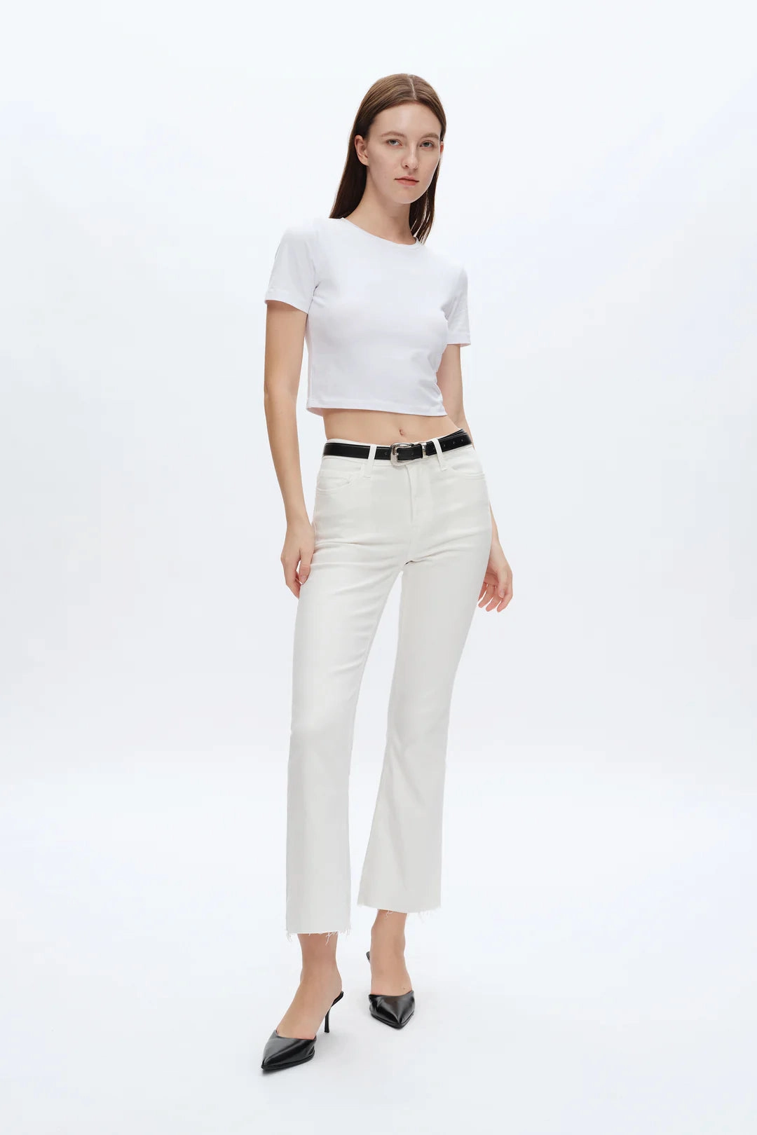 HypoallergenicFabric Modern Edge Emily Mid Rise Denim Jeans