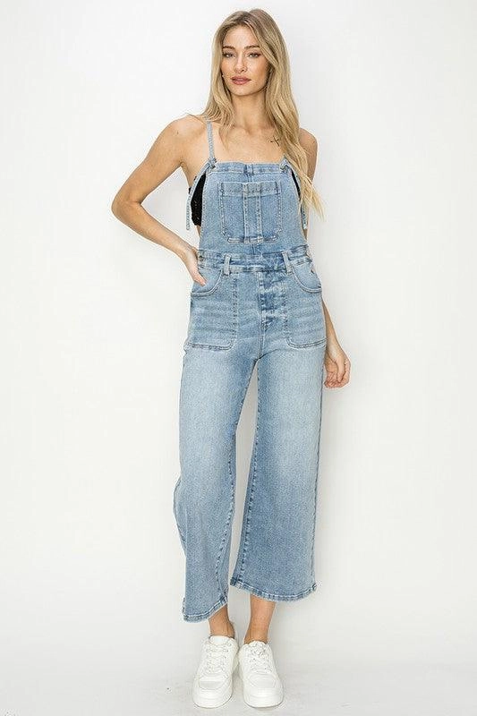 Cool Weather SHANNON CROP STRAIGHT OVERALLS S-XL
