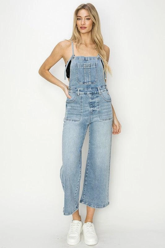Quality Wear SHANNON CROP STRAIGHT OVERALLS S-XL