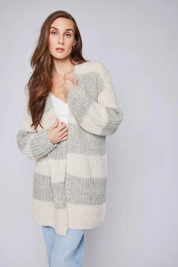Enid Oversized Cardigan Adjustable Cuffs