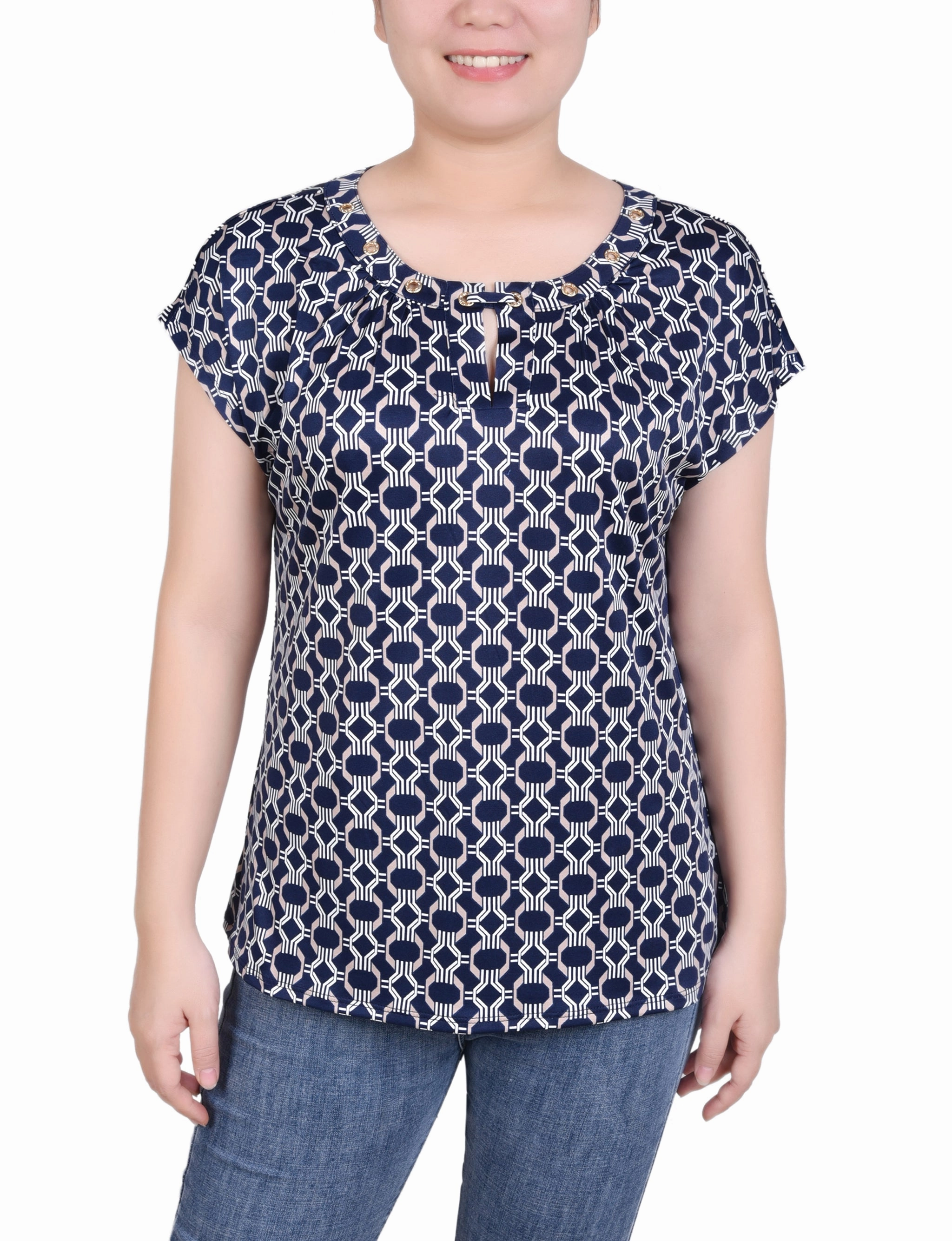 Extended Sleeve Top With Grommets Winter Wardrobe Adjustable Cuff System