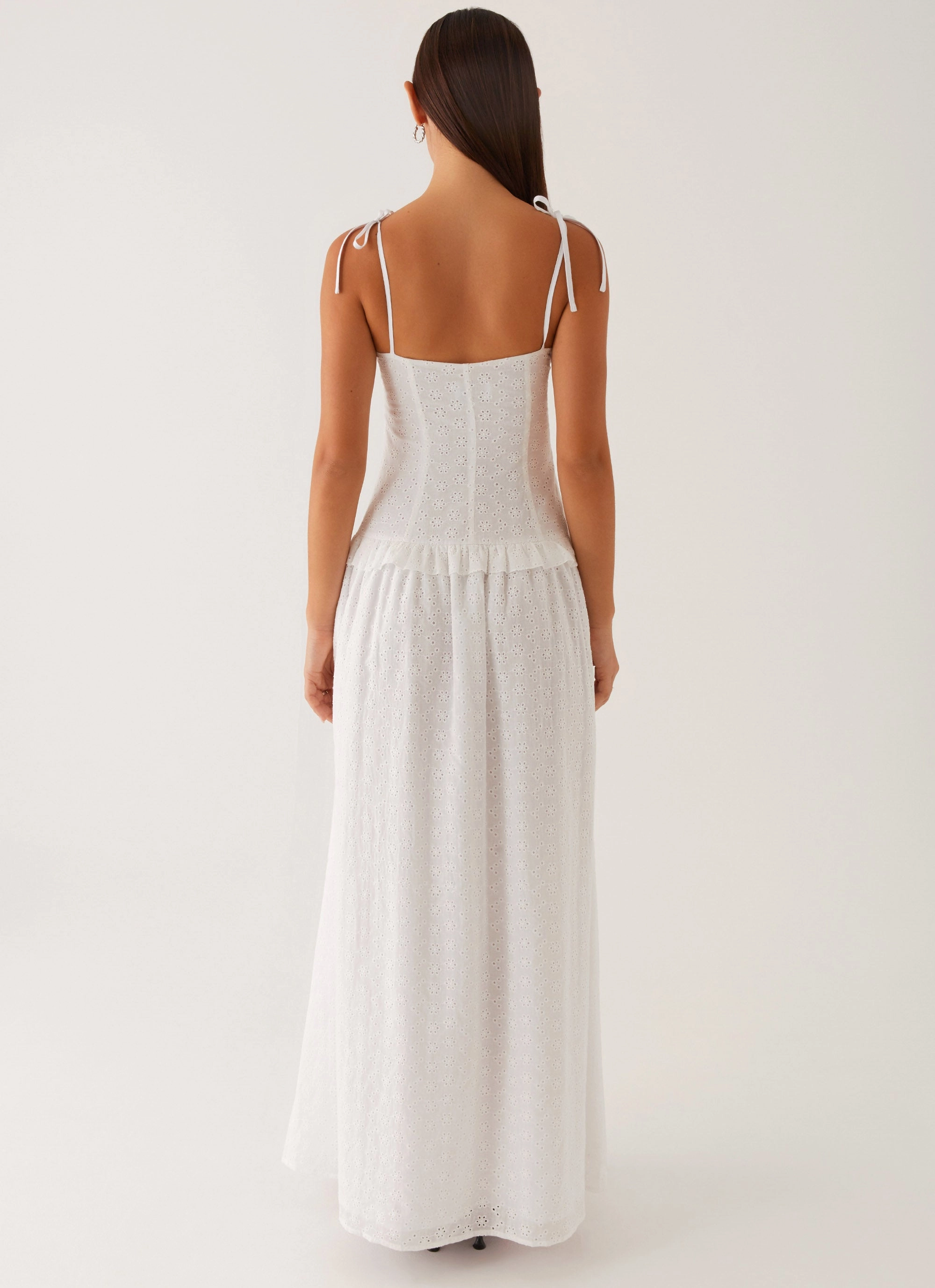 Stylish Mood Eco-friendly Reveria Twist Maxi Dress - Ivory