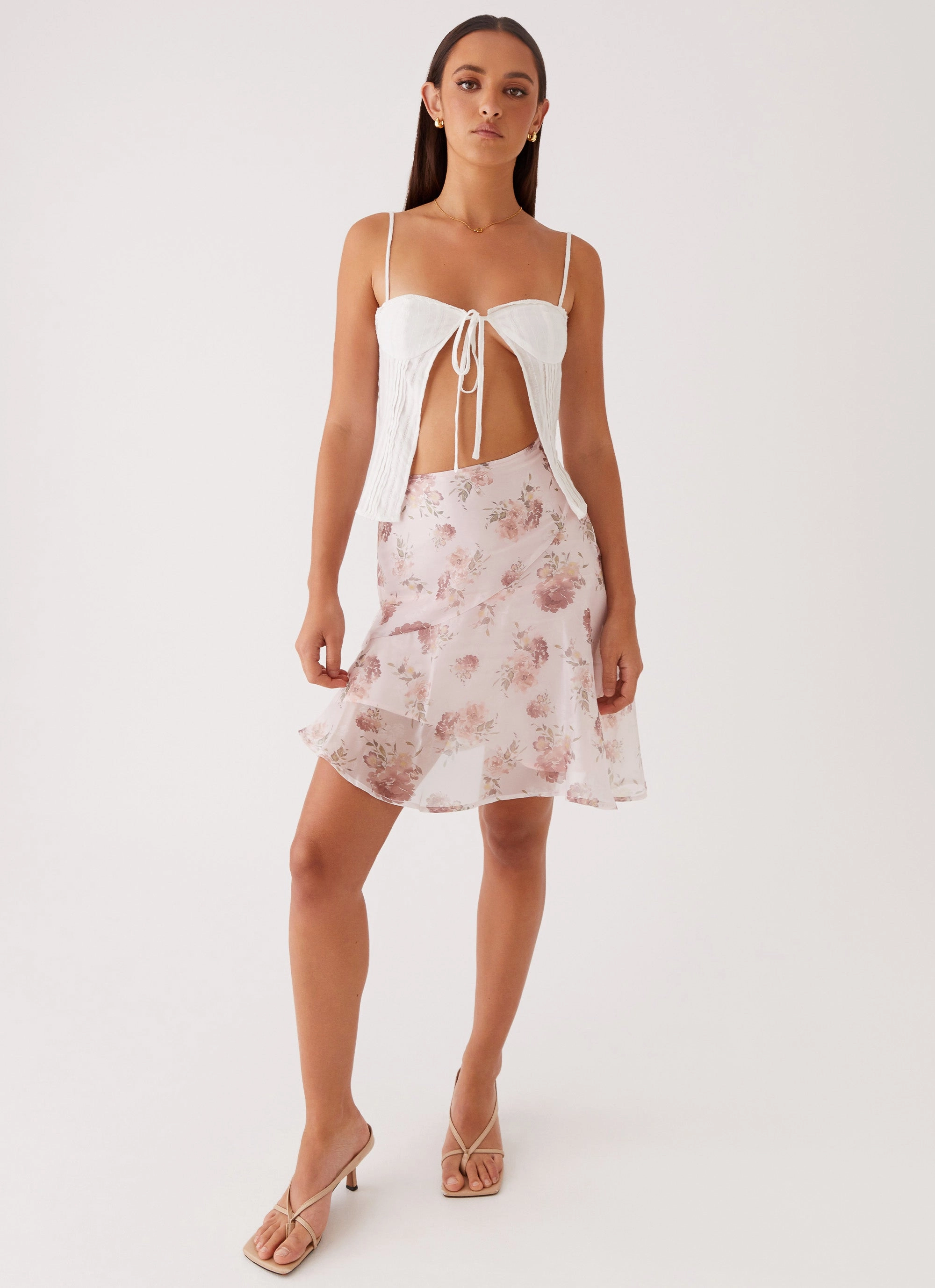 RubberizedGrip Feed The Fire Top - White