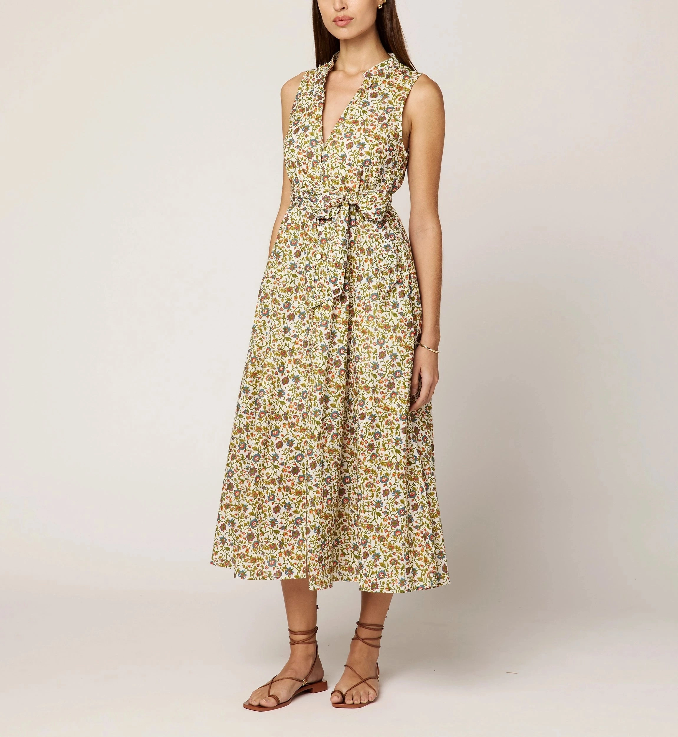 Cheyenne Midi Dress | Viti Flora Cool Touch