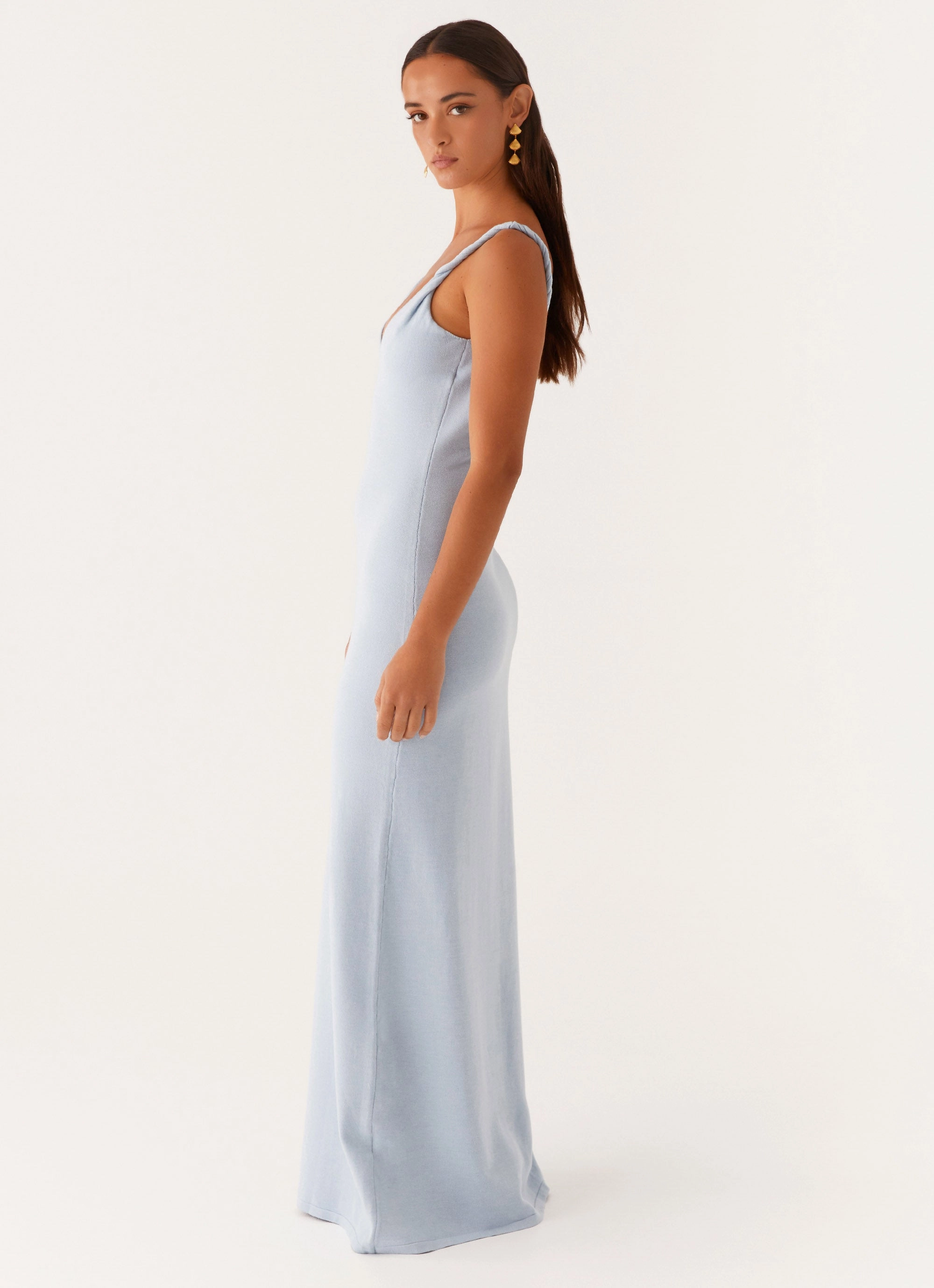 Insulated Fashion Anastasia Maxi Dress - Blue