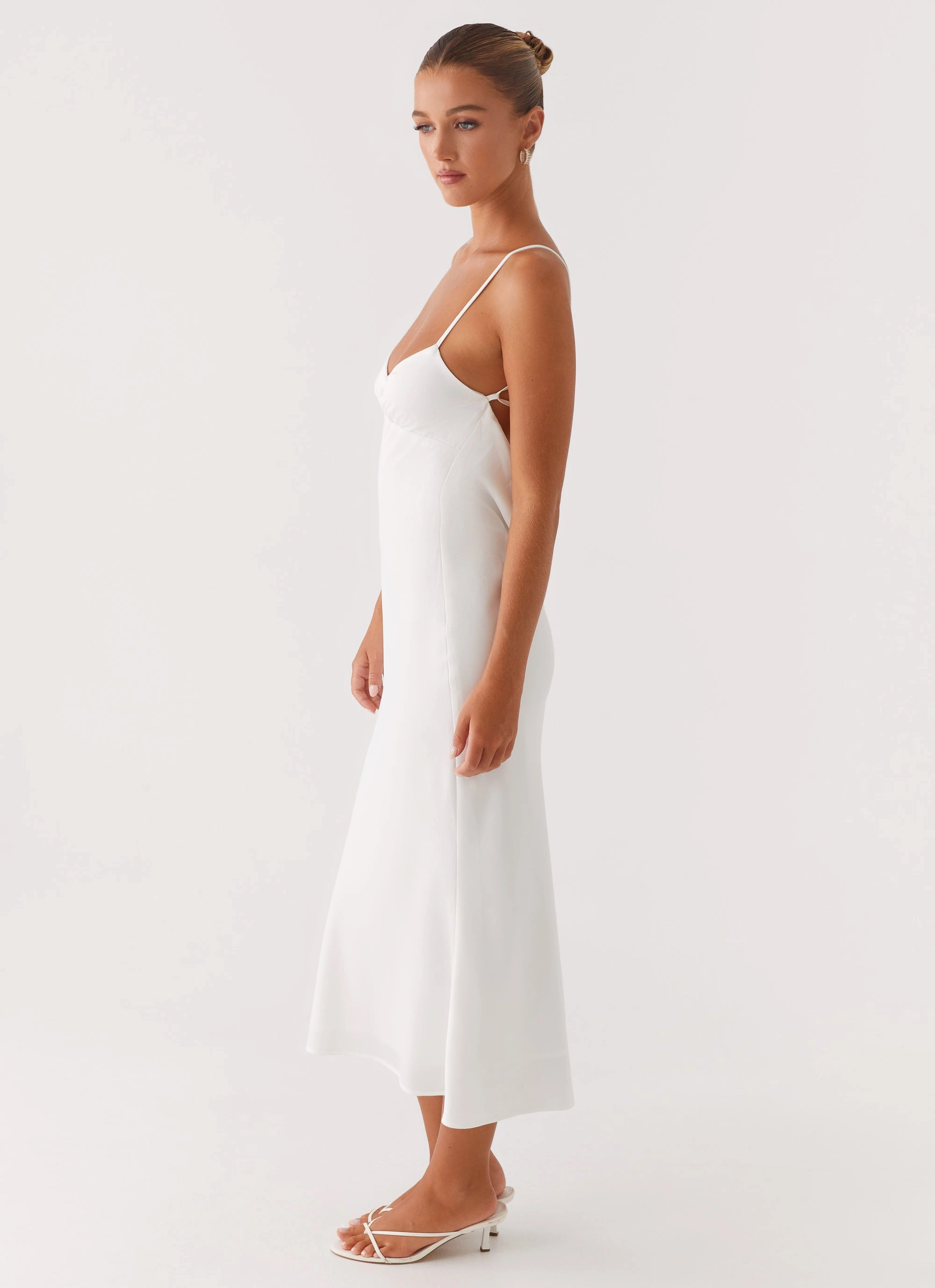 Urban Favorite Bentley Midi Dress - White