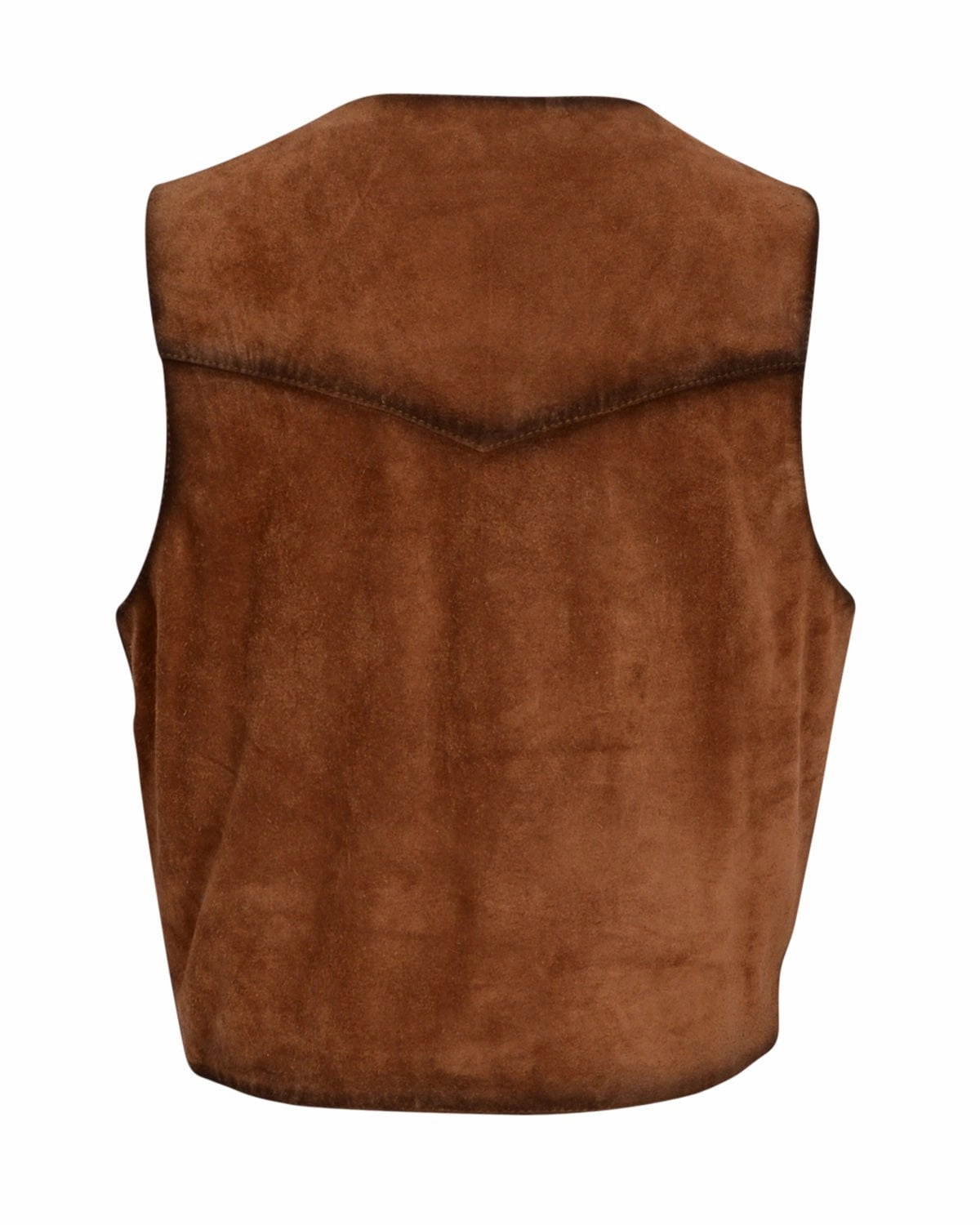 STS Ranchwear Mens Chisum Rusty Nail Leather Leather Vest Chic Urban Flexible Elasticity
