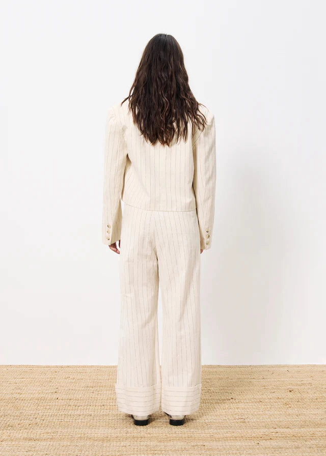 Sleeveless Top MultiPocket Design FRNCH Abassia Blazer