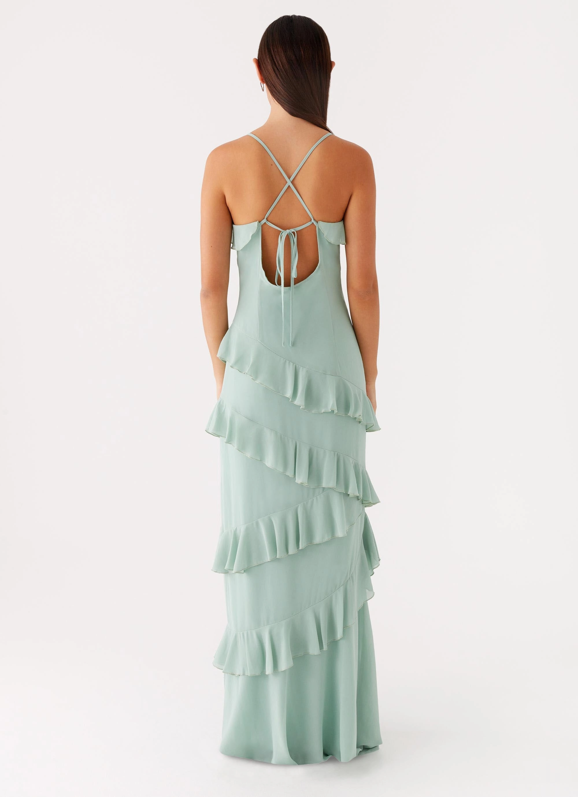 Country Club Maxi Dress - Sage Playful and flirty dress
