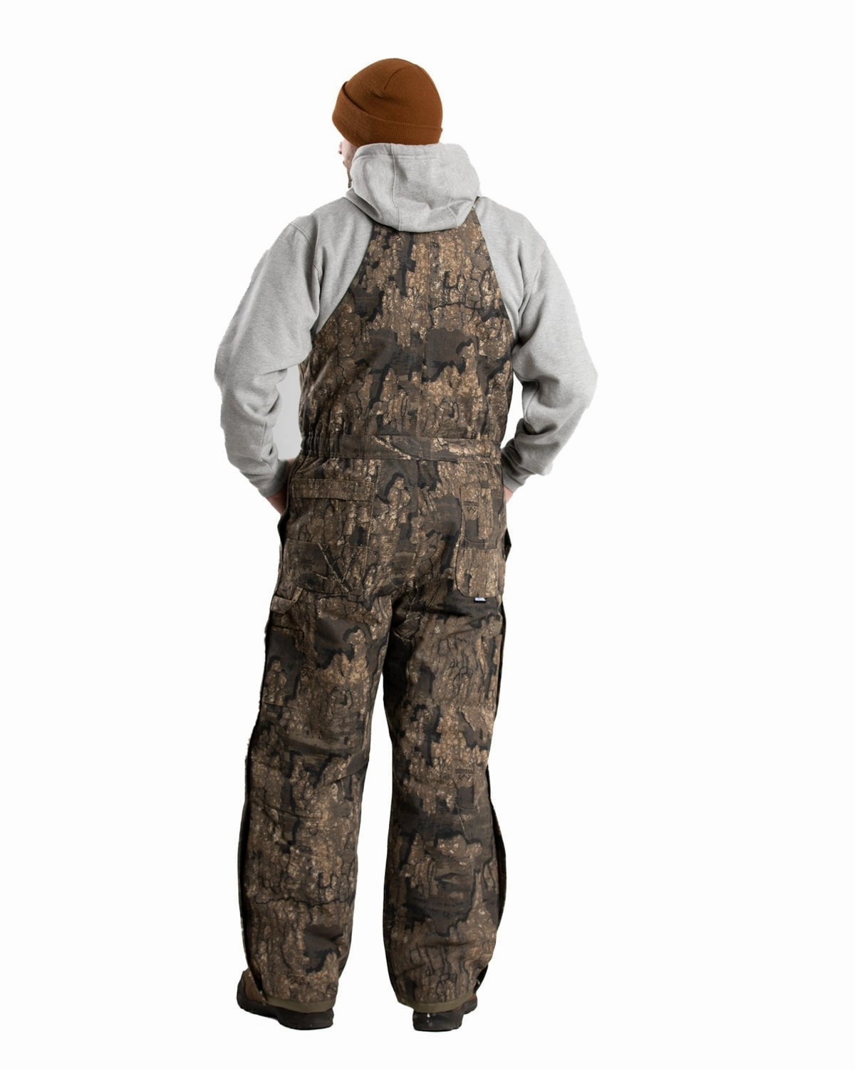 Durable Design Berne Mens Realtree Timber 100% Cotton Deluxe Insulated Bib Overall